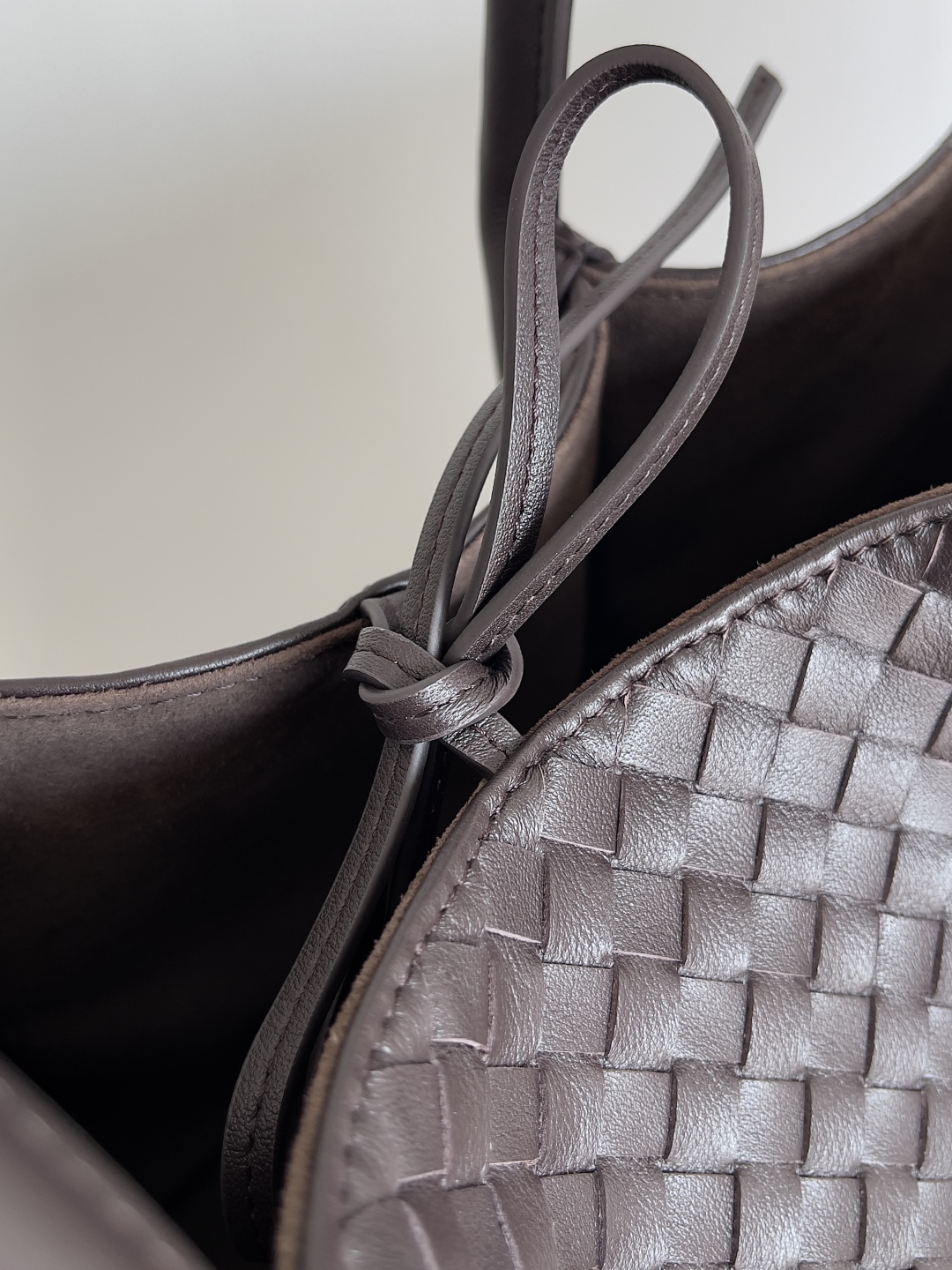 Bottega Veneta Burgundy Pinacoteca Reversible Tote -43*23*17.5CM