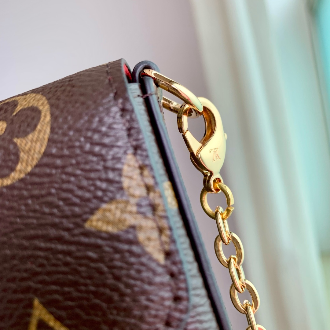 Louis Vuitton Pochette Félicie Wallet -M61276-21*12*3CM