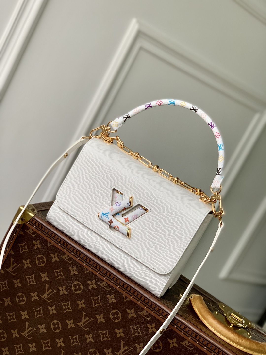 LV x TM Twist MM Slim Epi Leather - Women Bags-M13678-16 x 8 x 23CM