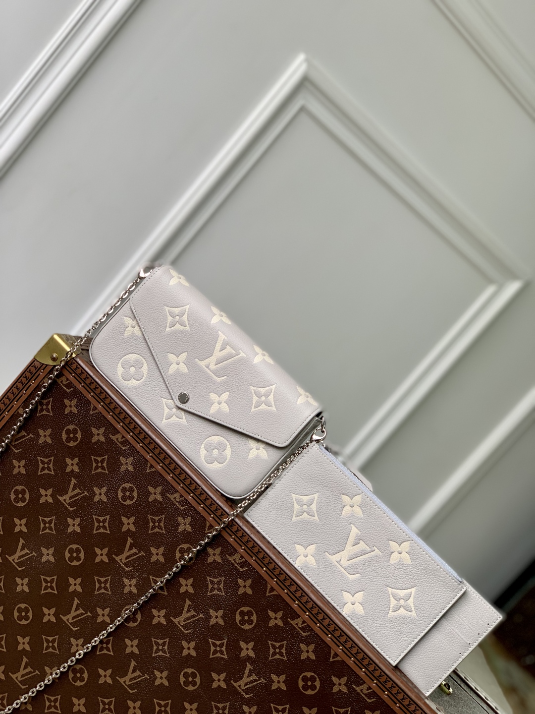 Louis Vuitton Pochette Félicie Wallet -M61276-21*12*3CM