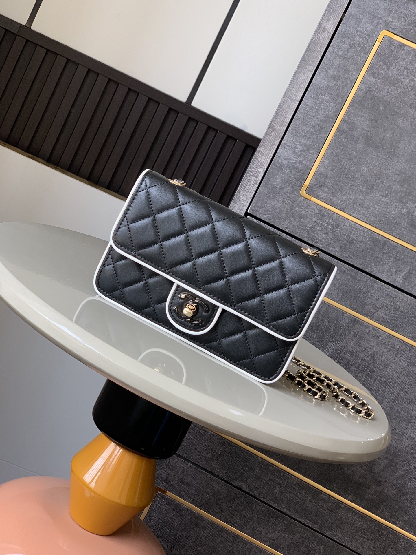Ch@nel Flap Bag-12.3*19.2*3.5CM