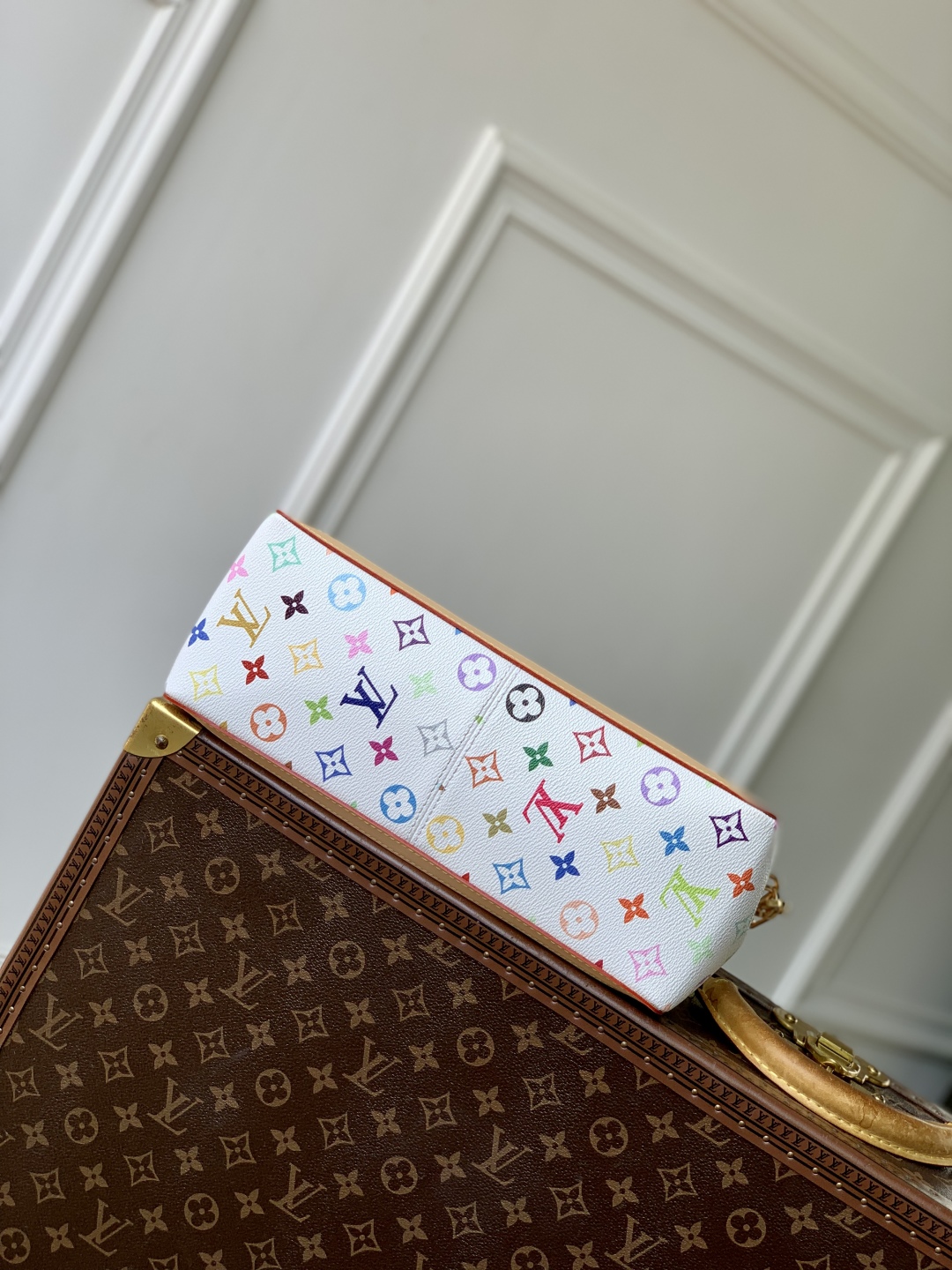 Louis Vuitton Dauphine Soft Bag-M13255-28*20*11CM