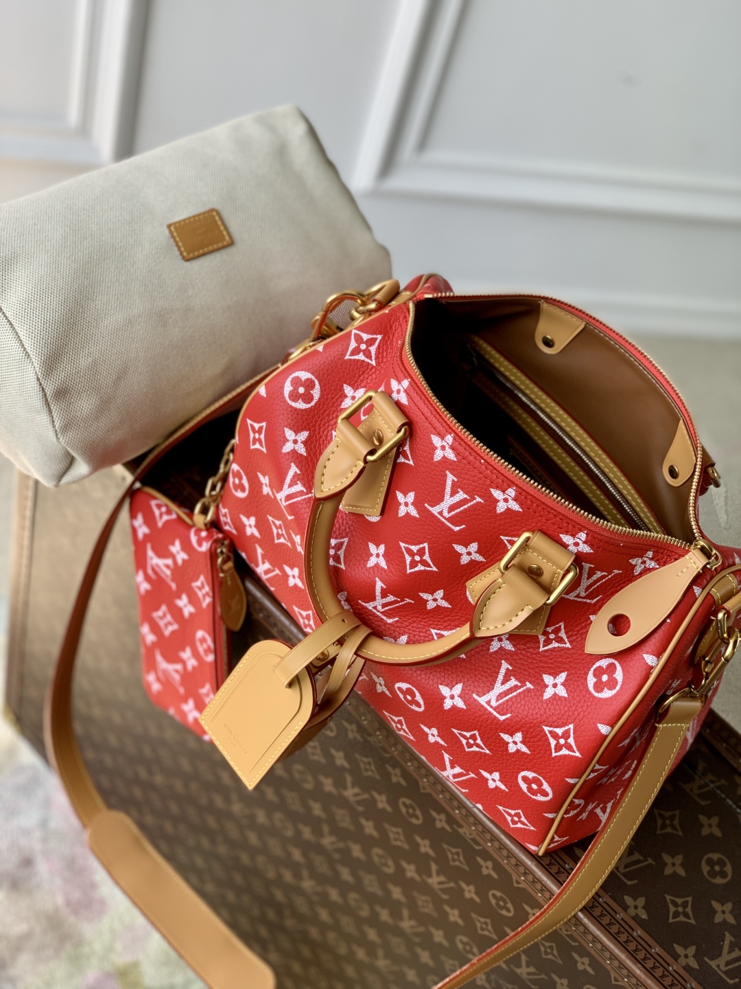 Louis Vuitton Speedy P9 Bandoulière 30-30*21*17CM