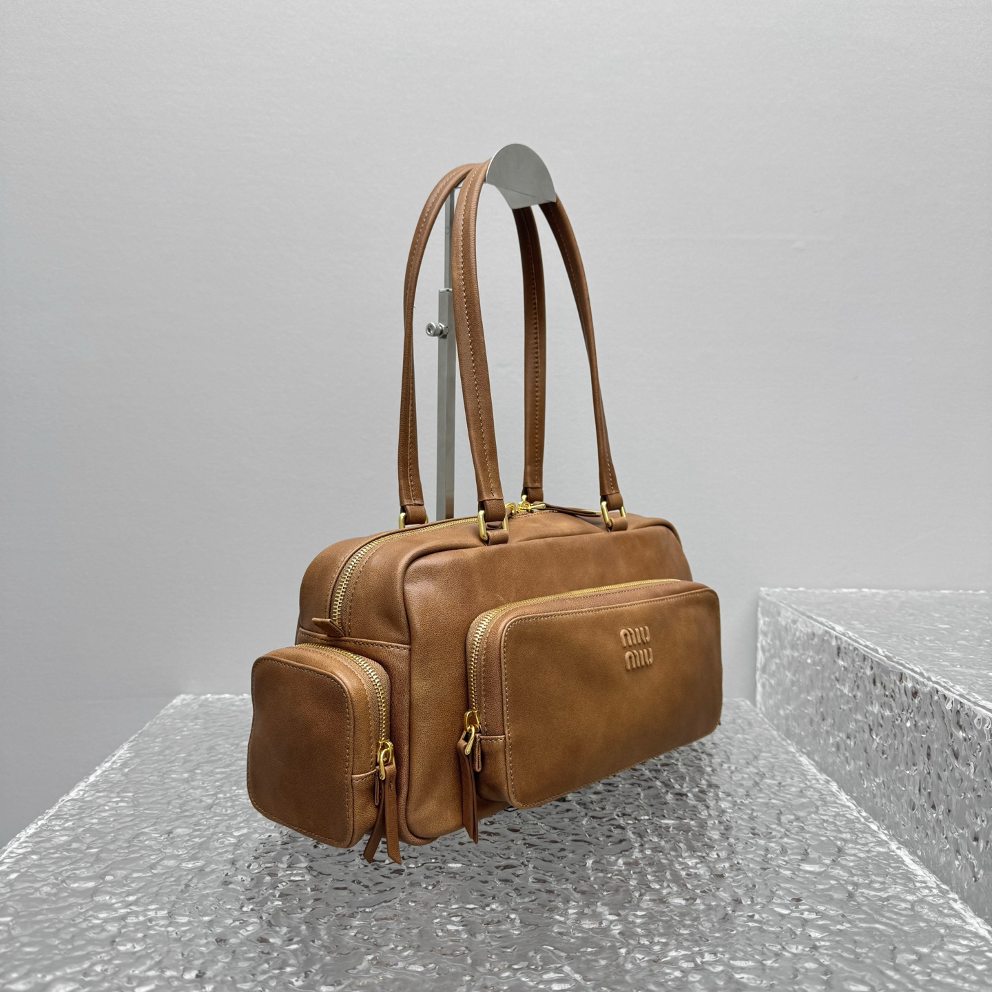 MiuMiu Pocket Washed Nappa Leather Bag-32*11*15.5CM