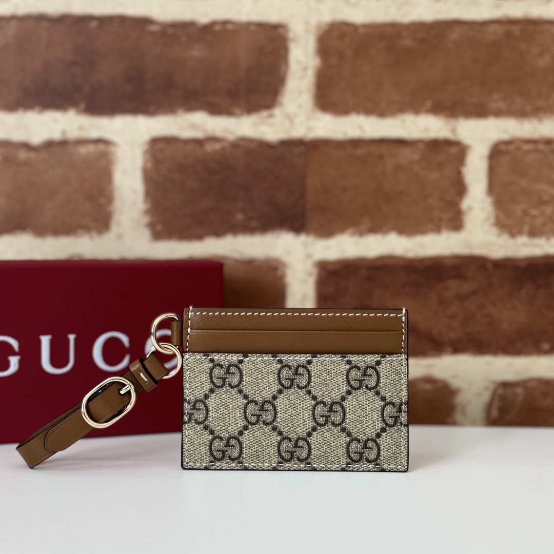Gucci GG Emblem Wallet-10*7CM