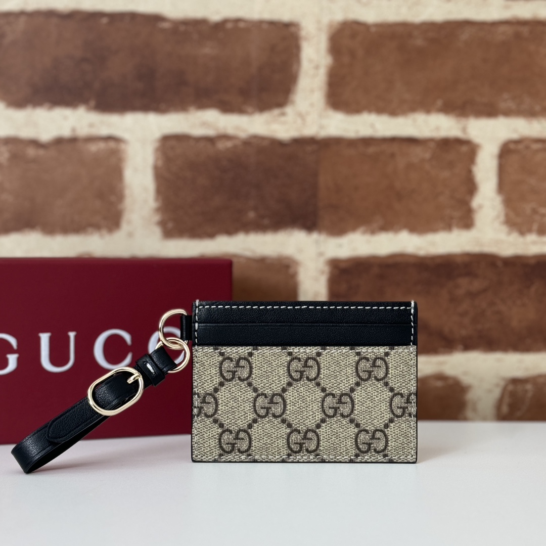 Gucci GG Emblem Wallet-10*7CM