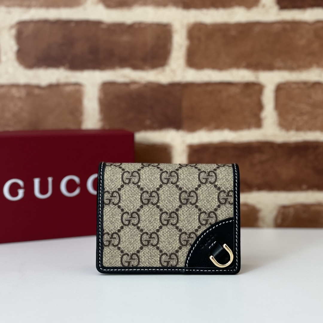 Gucci GG Emblem Wallet-11*8.5*3CM