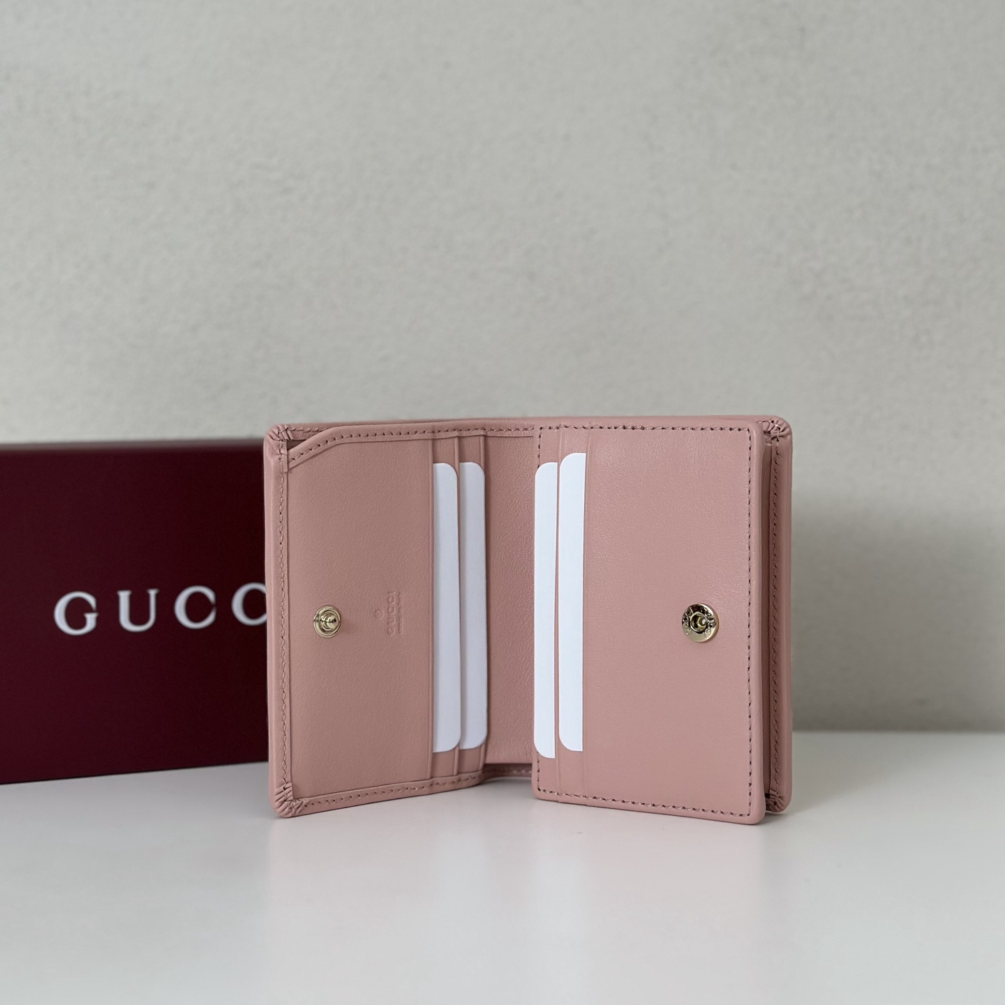 Gucci GG Emblem Wallet-11*8.5*3CM