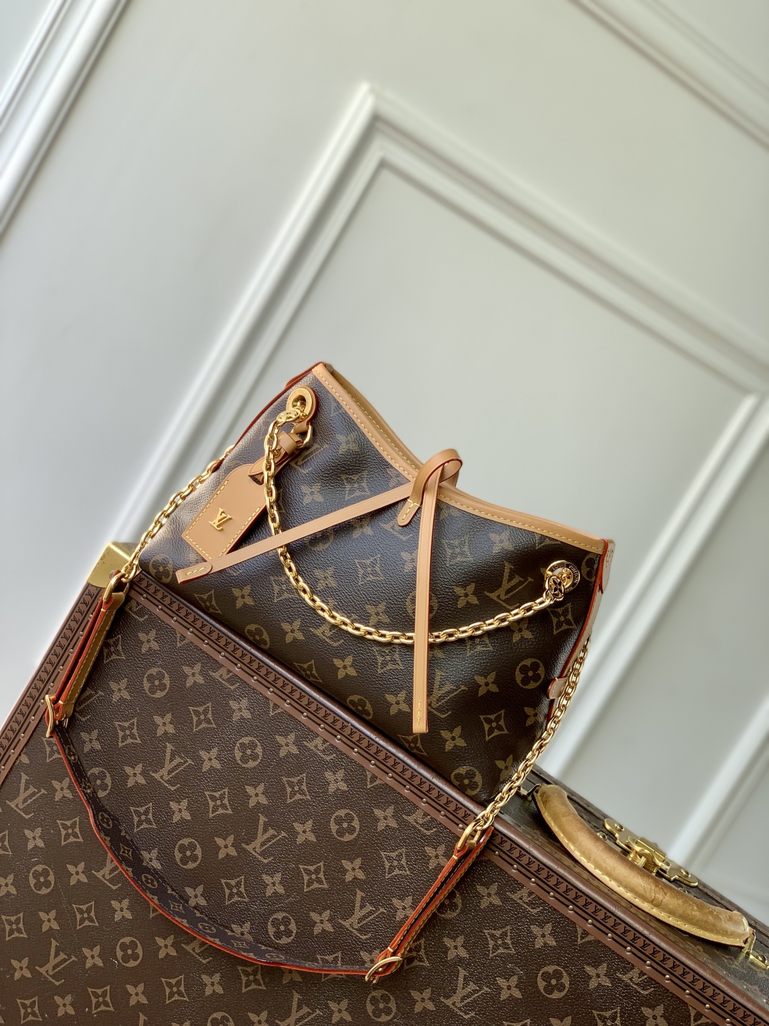 Louis Vuitton CarryAll BB Bag-M13014-17 x 10 x 26CM
