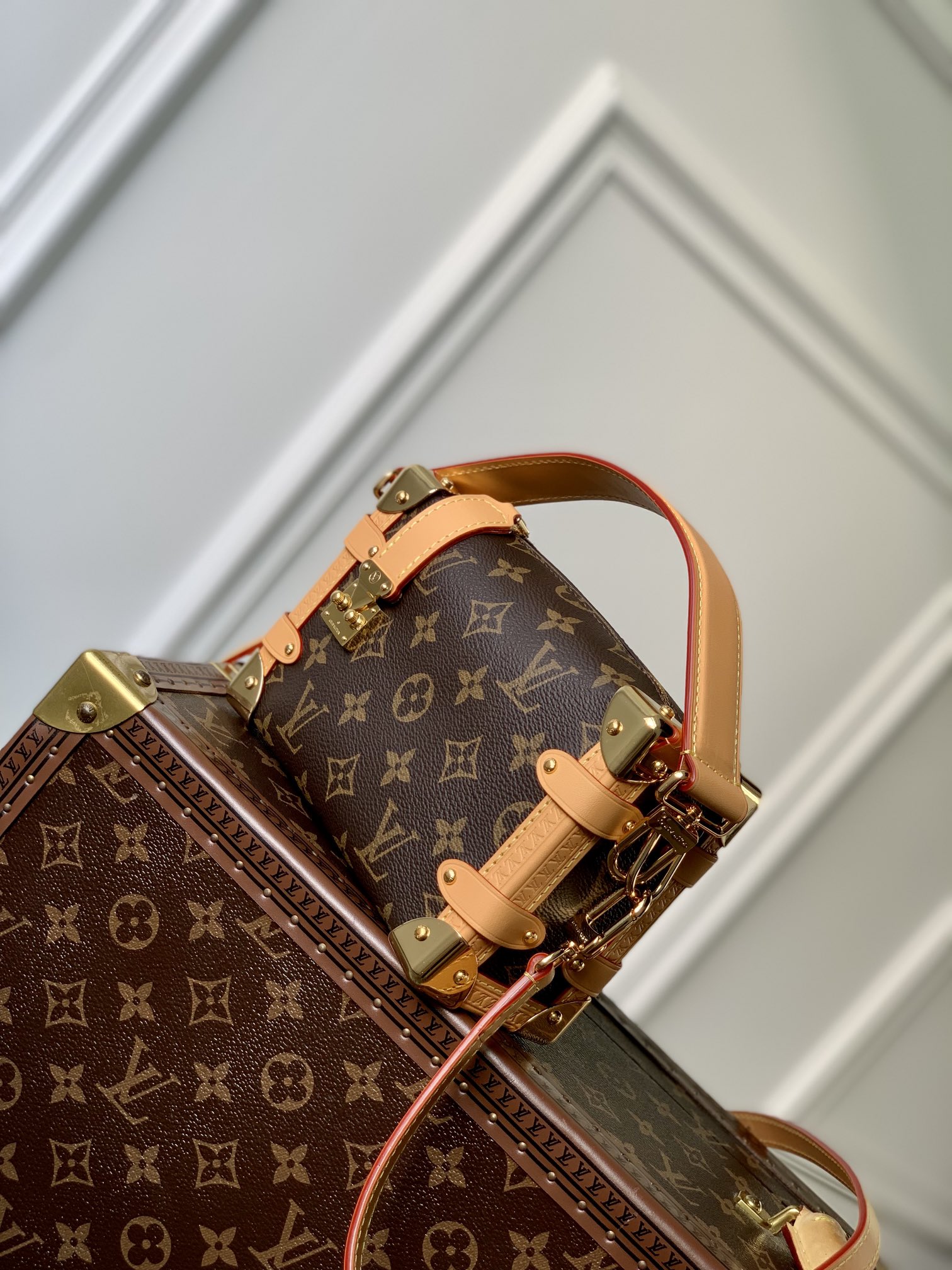 Louis Vuitton Side Trunk Pm-18×12.5×8CM