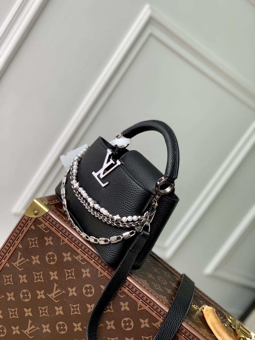 Louis Vuitton Mini Capucines Handlebag-21*14*8CM
