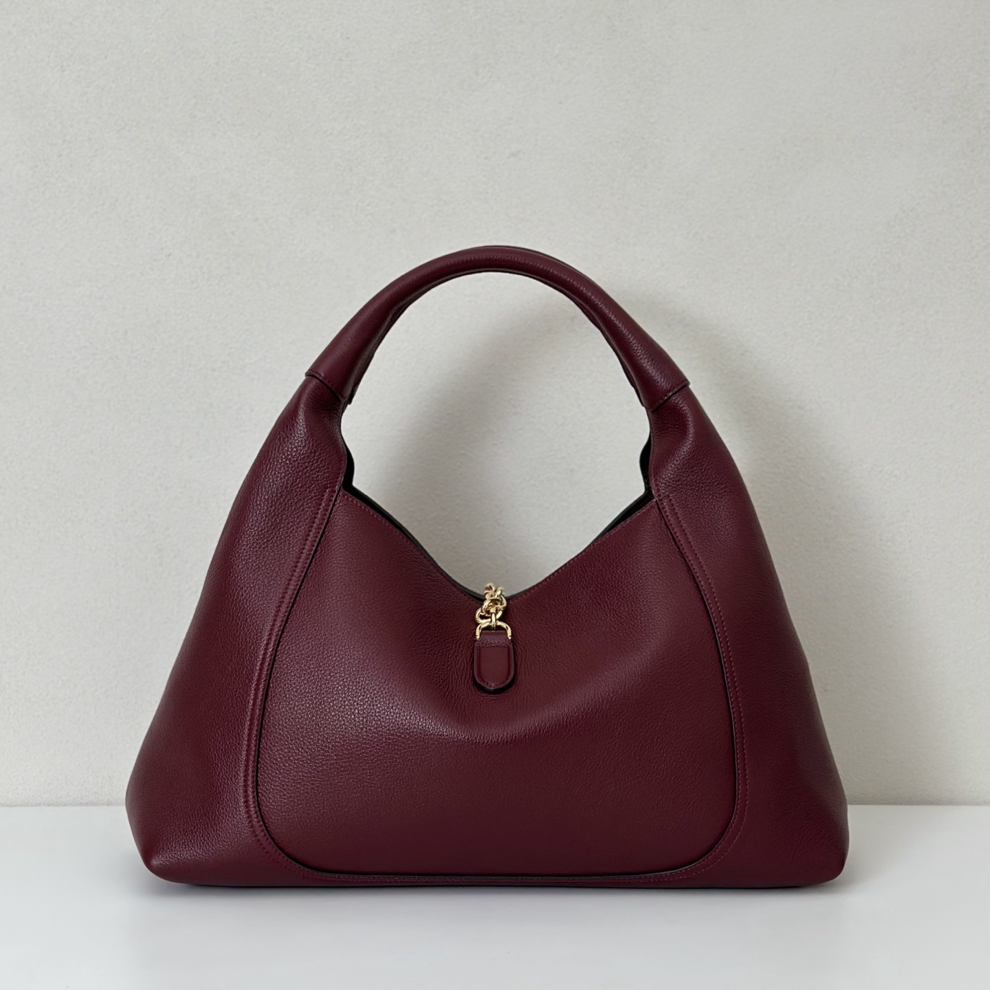 Gucci Softbit Large Shoulder Bag In Leather-46*26*16CM