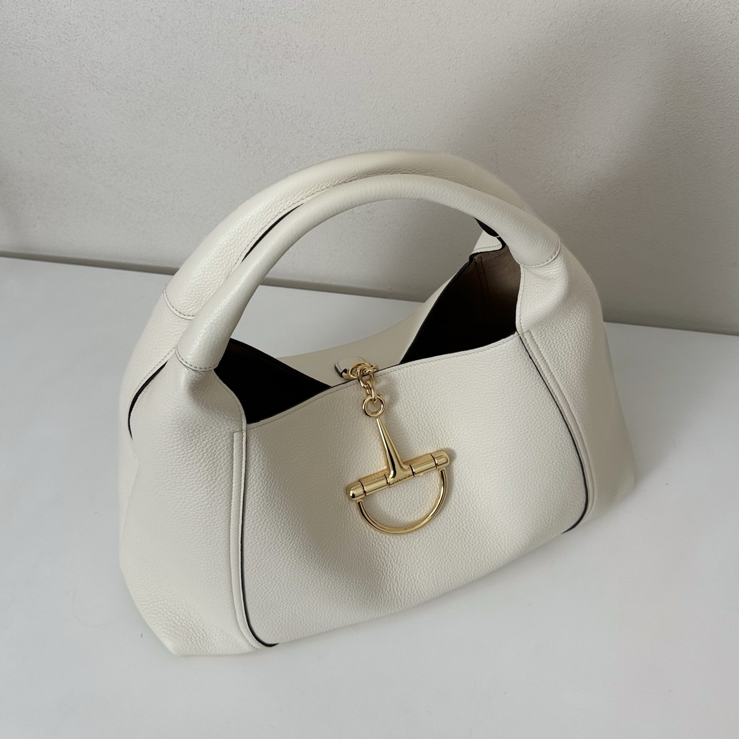 Gucci Softbit Large Shoulder Bag In Leather-46*26*16CM