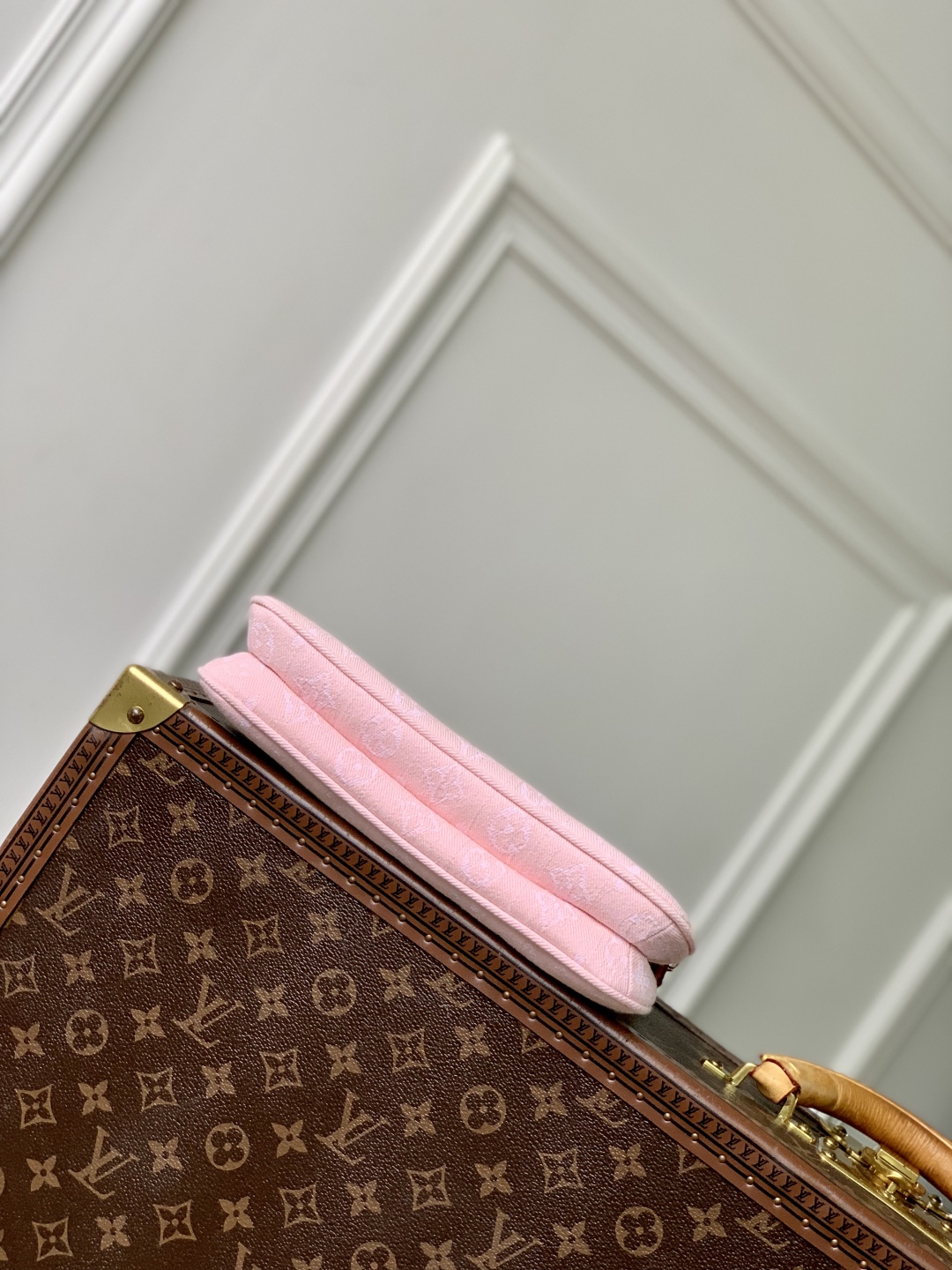Louis Vuitton Liv Pochette Monogram Denim Bag -M14159-13.5 x 6.5 x 24.5CM