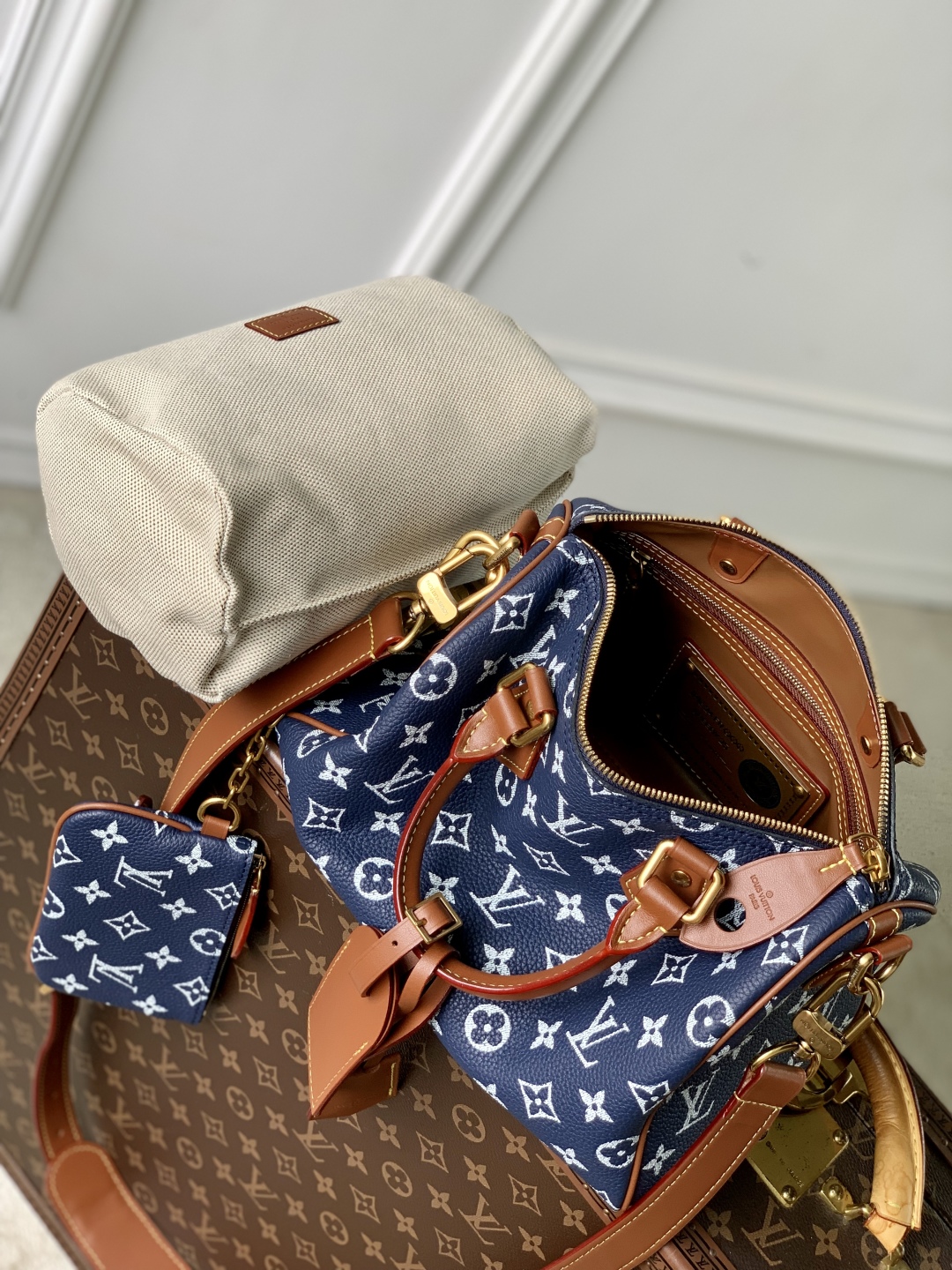 Louis Vuitton Speedy P9 Bandoulière 25-25x 19 x 15CM