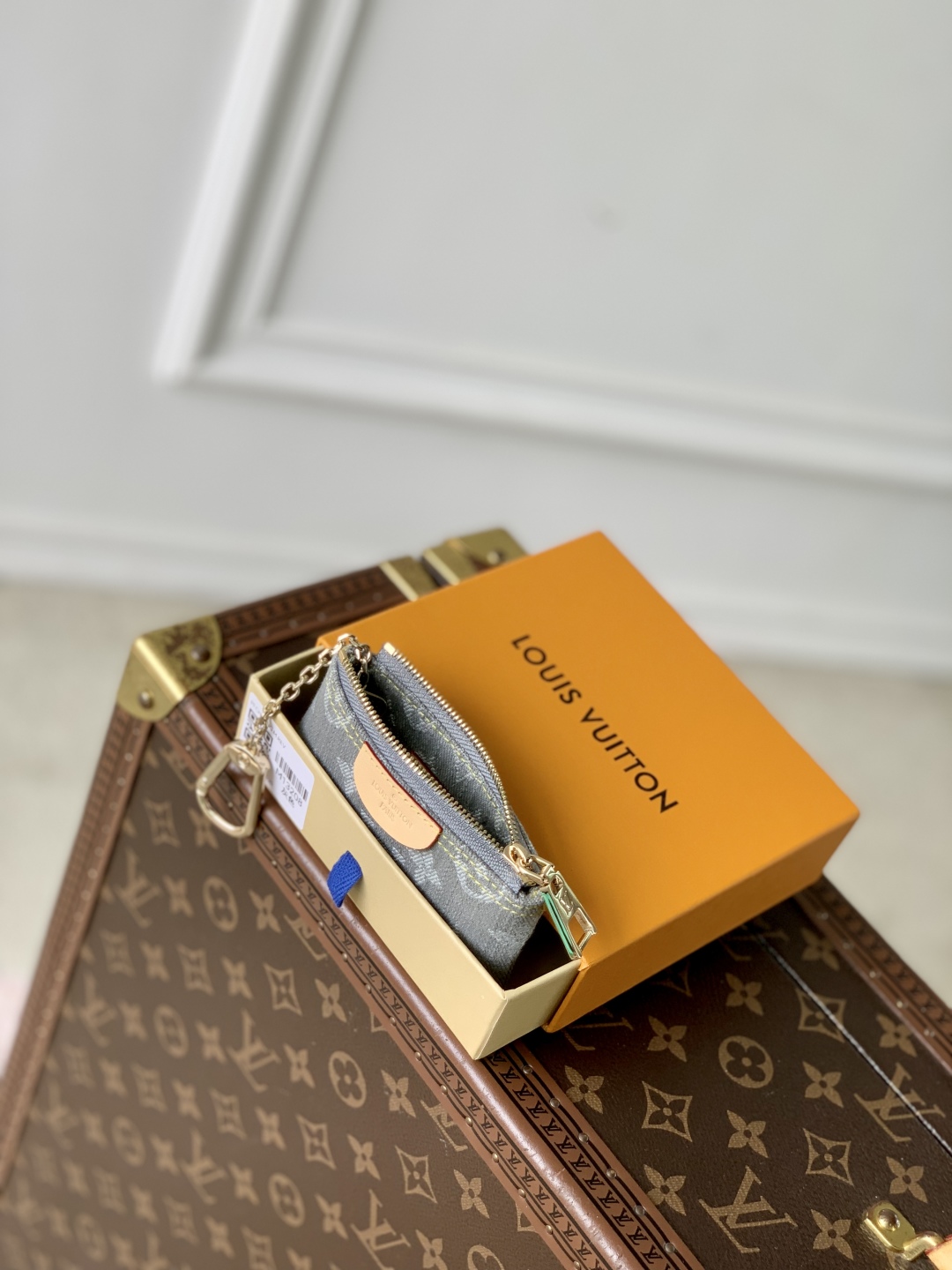 Louis Vuitton Monogram DenimWallet - 12 x 7 x 1.5CM