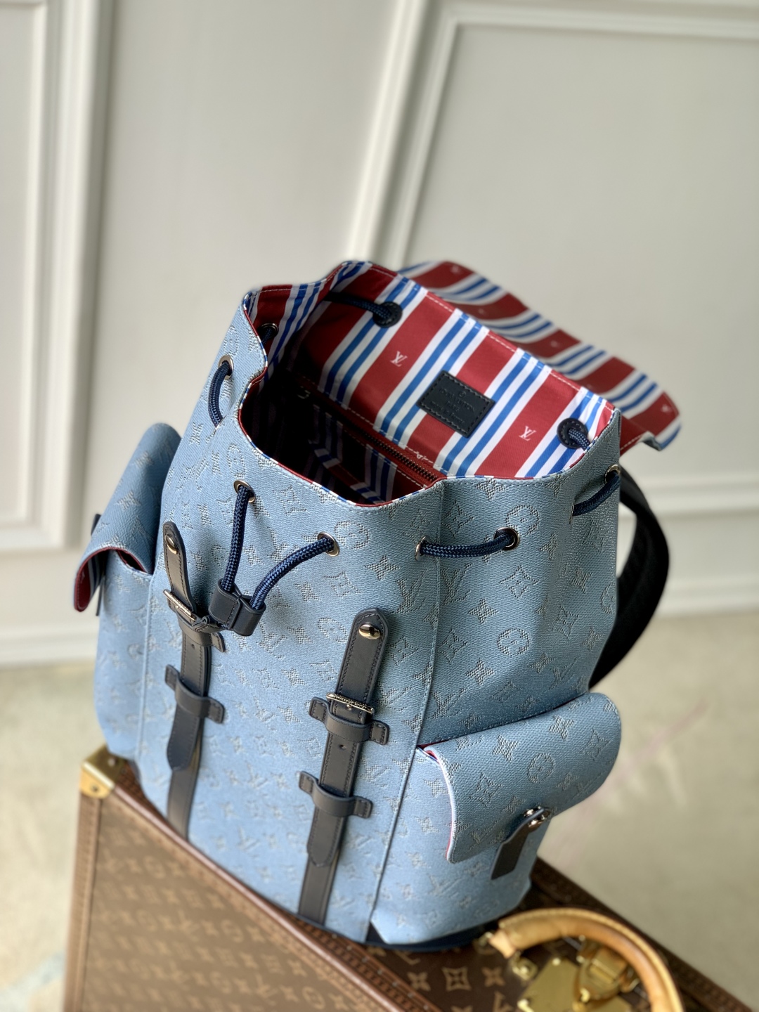 Louis Vuitton Christopher Backpack M25016-38 x 44 x 12.5CM