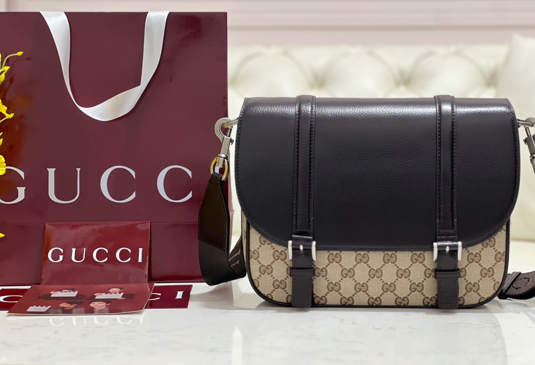 Gucc* GG Crossbody Bag -29 × 21 × 7.5CM
