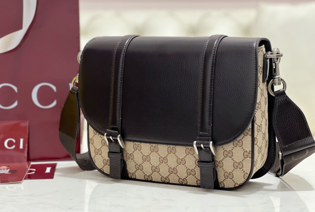 Gucc* GG Crossbody Bag -29 × 21 × 7.5CM