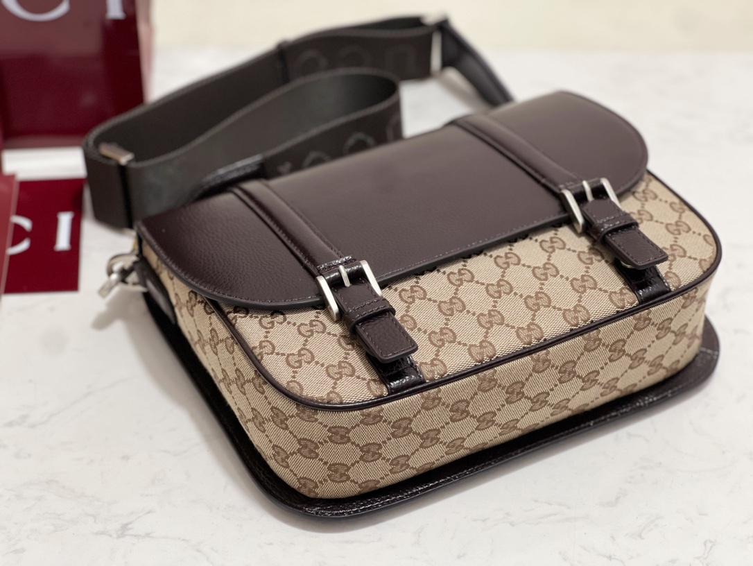 Gucc* GG Crossbody Bag -29 × 21 × 7.5CM