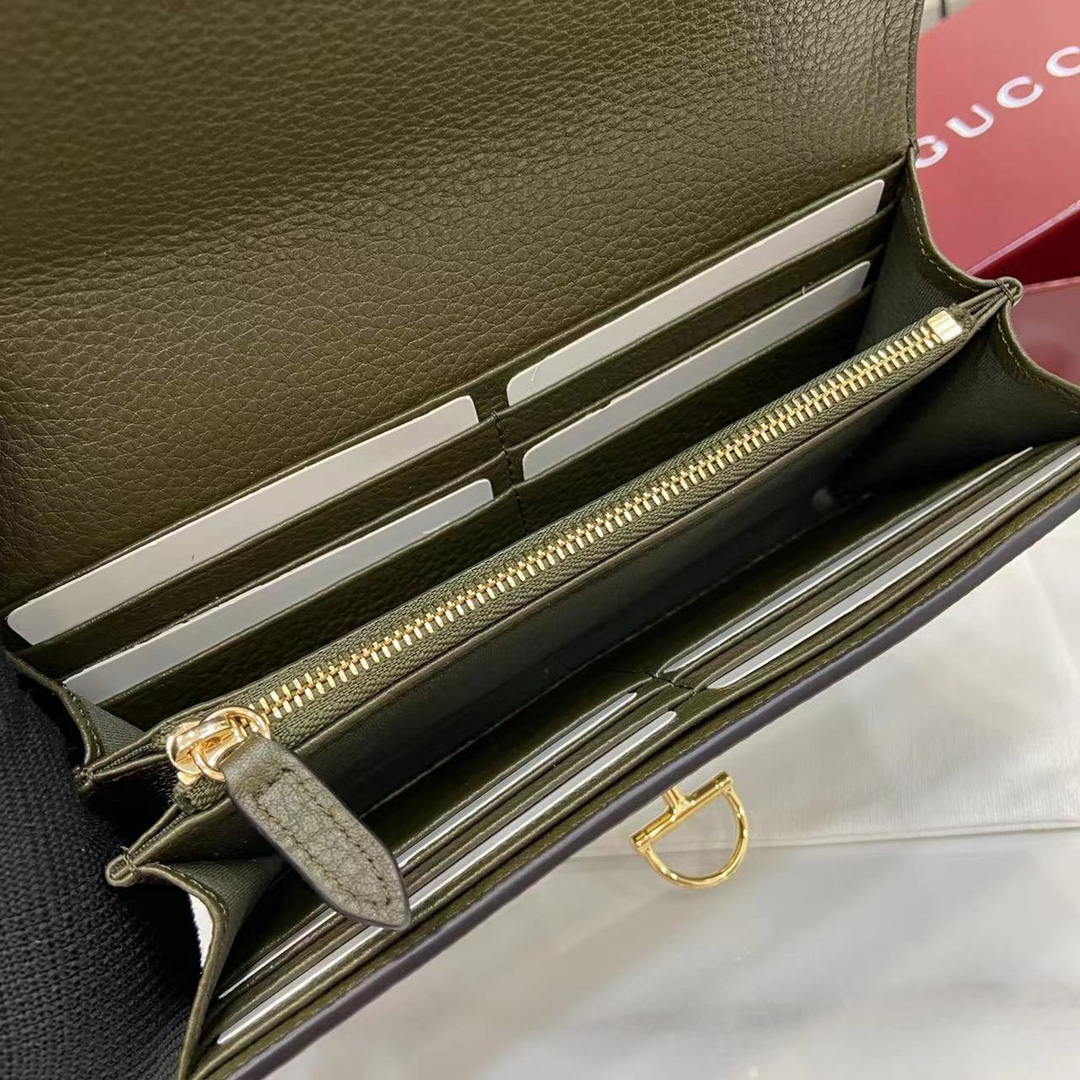 Gucci Gucci Softbit Continental Wallet-19x10x3.5CM