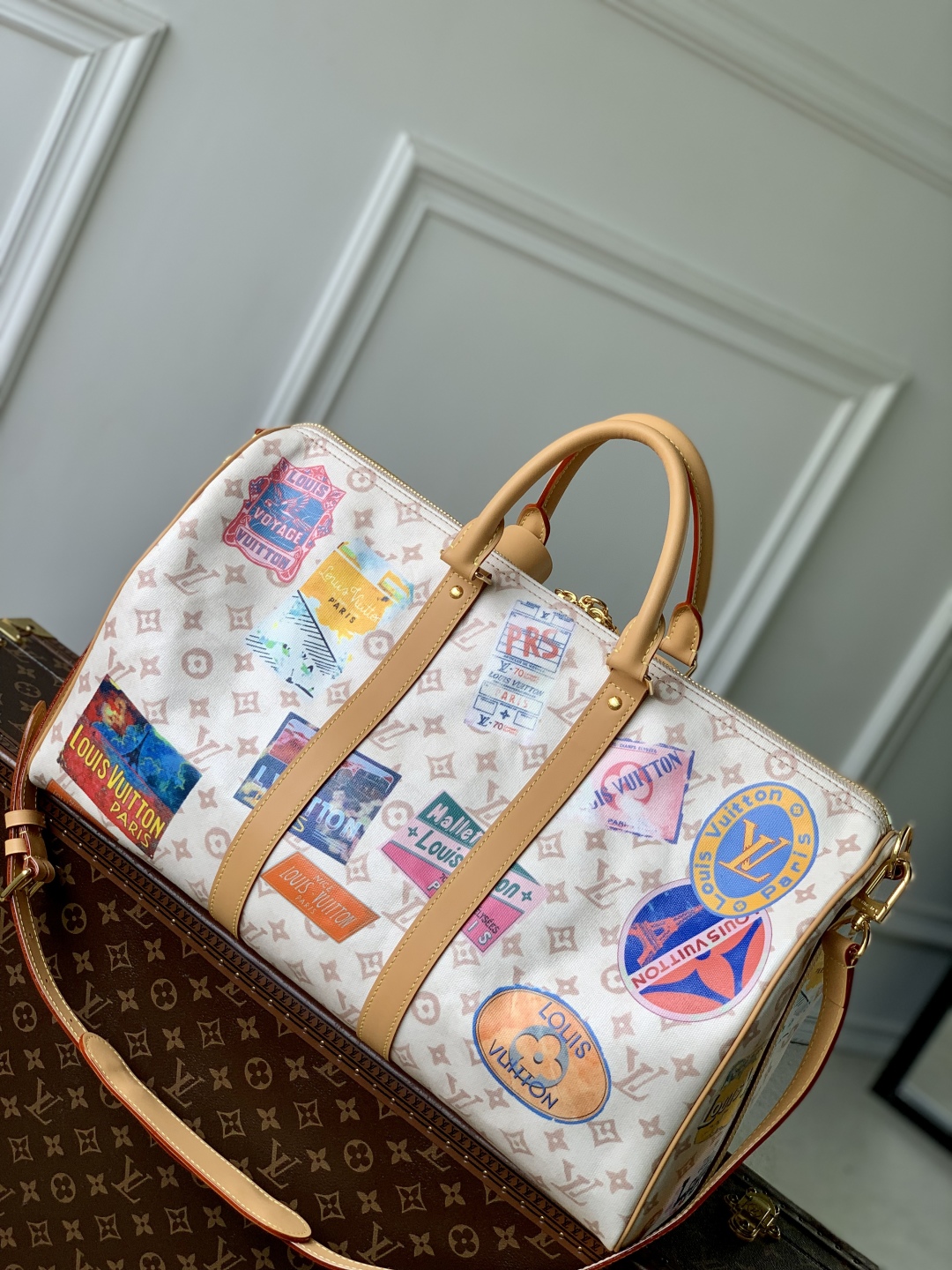 Louis Vuitton Keepall Bandoulière 45-M24315-45 × 27 × 20CM