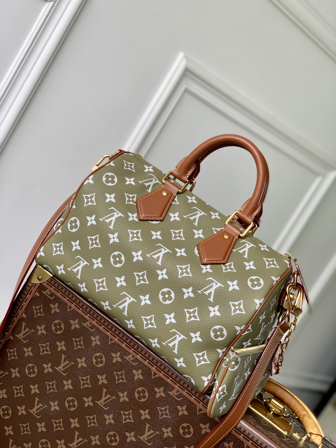 Louis Vuitton Speedy P9 Bandoulière 30-22.5 x 18 x 32CM