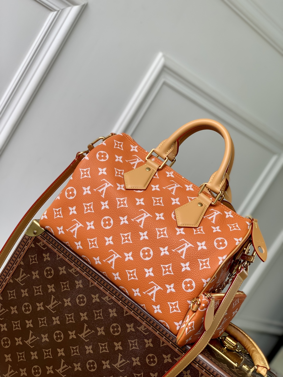 Louis Vuitton Speedy P9 Bandoulière 30-22.5 x 18 x 32CM