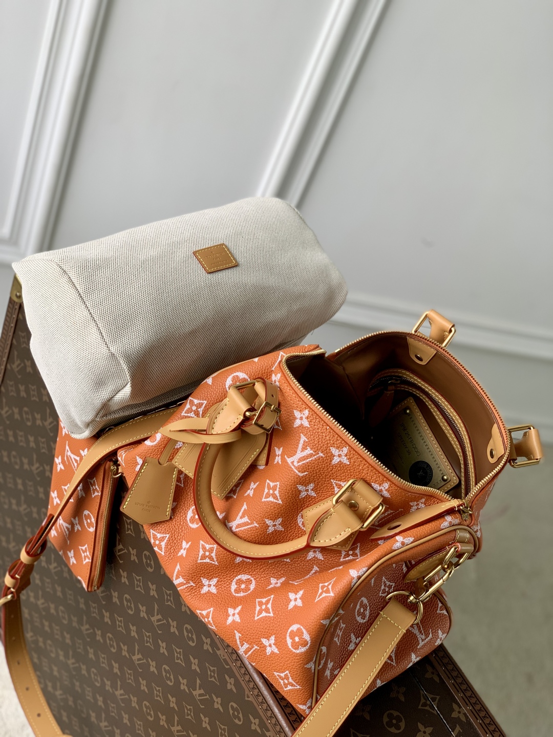 Louis Vuitton Speedy P9 Bandoulière 30-22.5 x 18 x 32CM