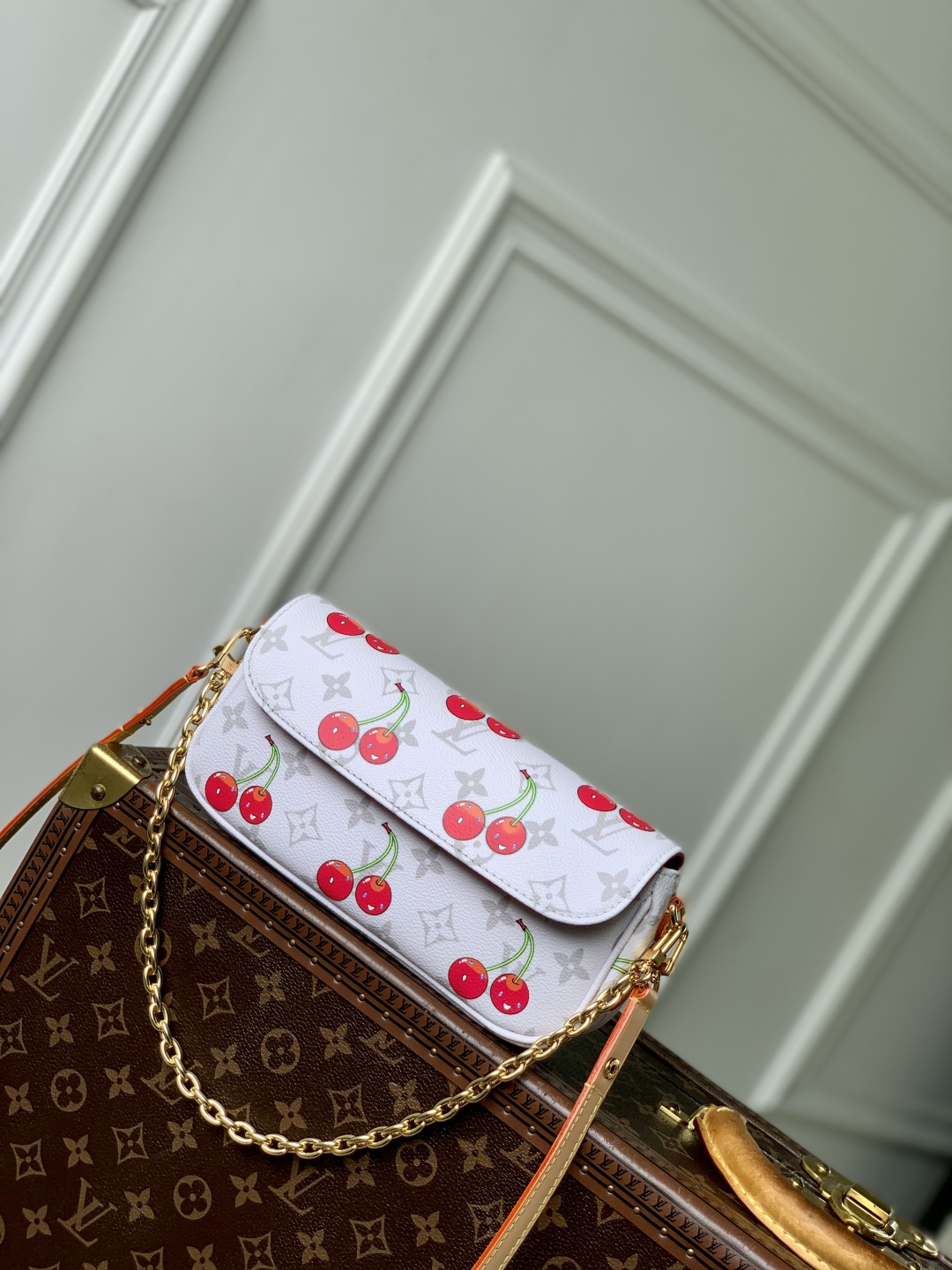 Louis Vuitton Wallet on Chain Ivy-23.5 x 12 x 4.3CM