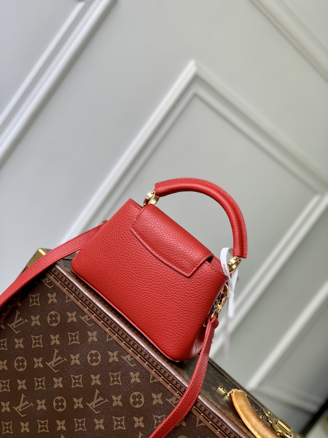 Louis Vuitton Mini Capucines Handlebag-21*14*8CM