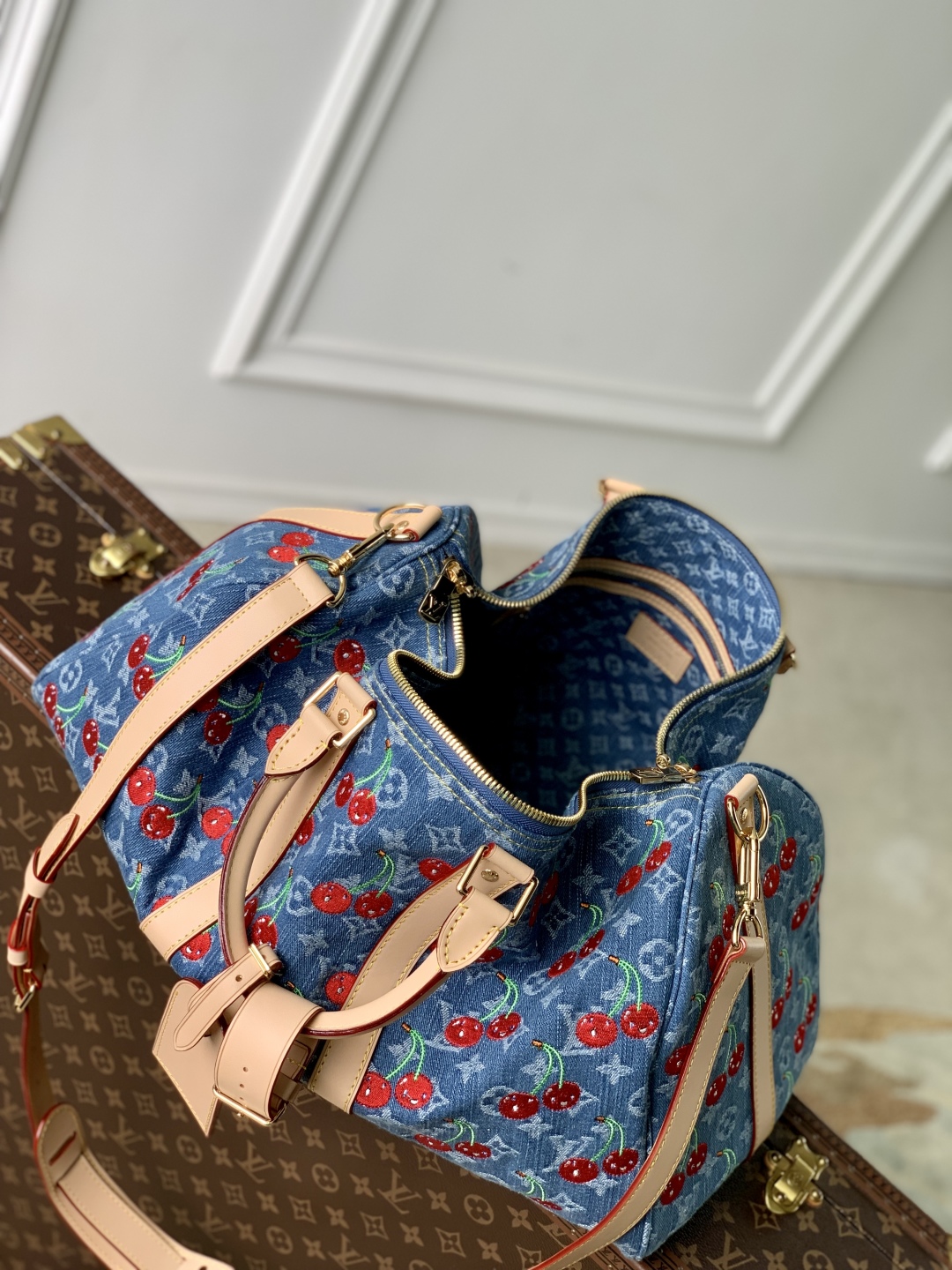 Louis Vuitton Keepall Bandoulière 45-M13875-45 × 27 × 20CM