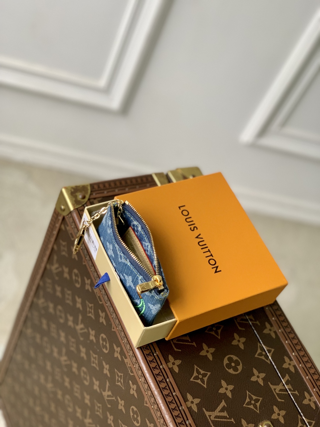 Louis Vuitton Wallet-7 x 1.5 x 12CM