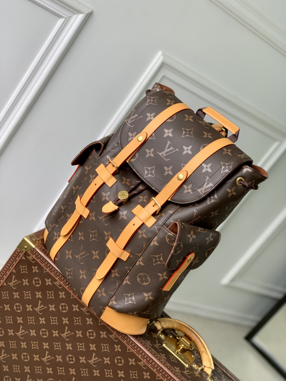 Louis Vuitton Christopher Backpack M24428-38 x 44 x 12.5CM