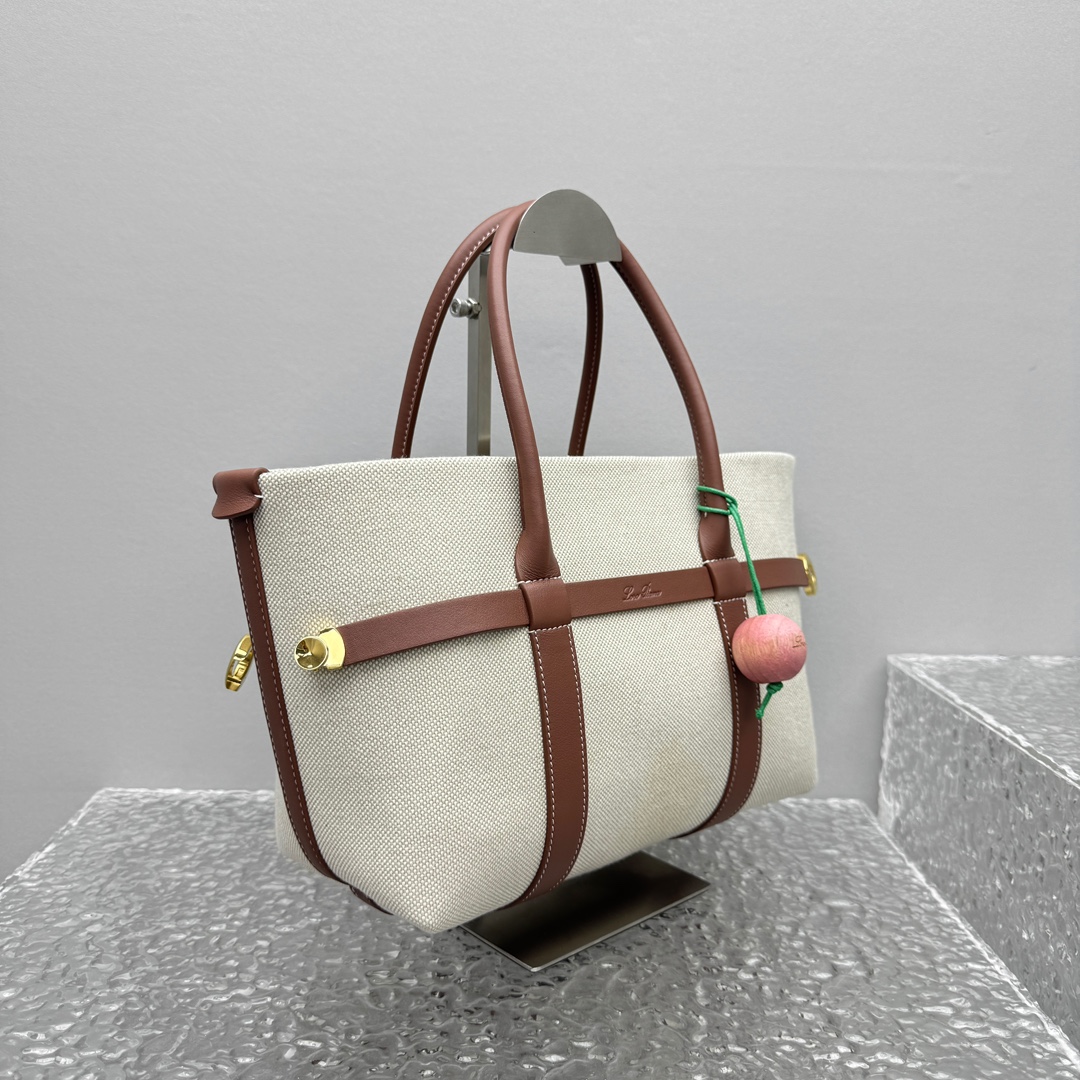 Loro Piana Ghiera Shopper Bag-28*19*12CM