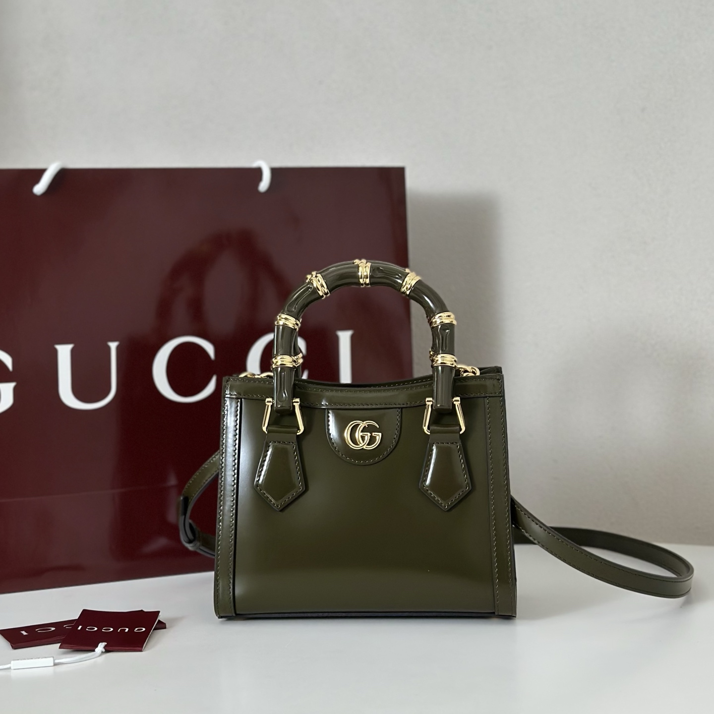 Gucci Diana Top HandBags-20x16x10CM