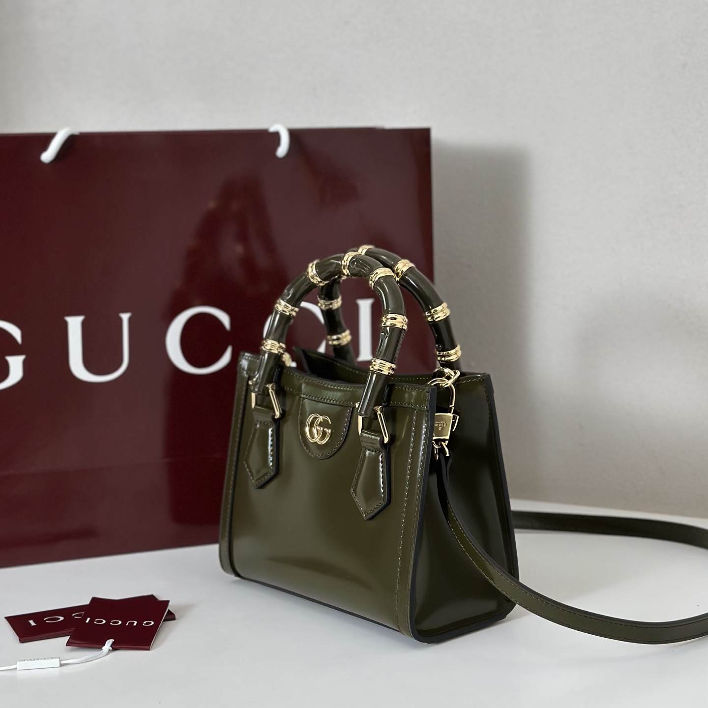 Gucci Diana Top HandBags-20x16x10CM
