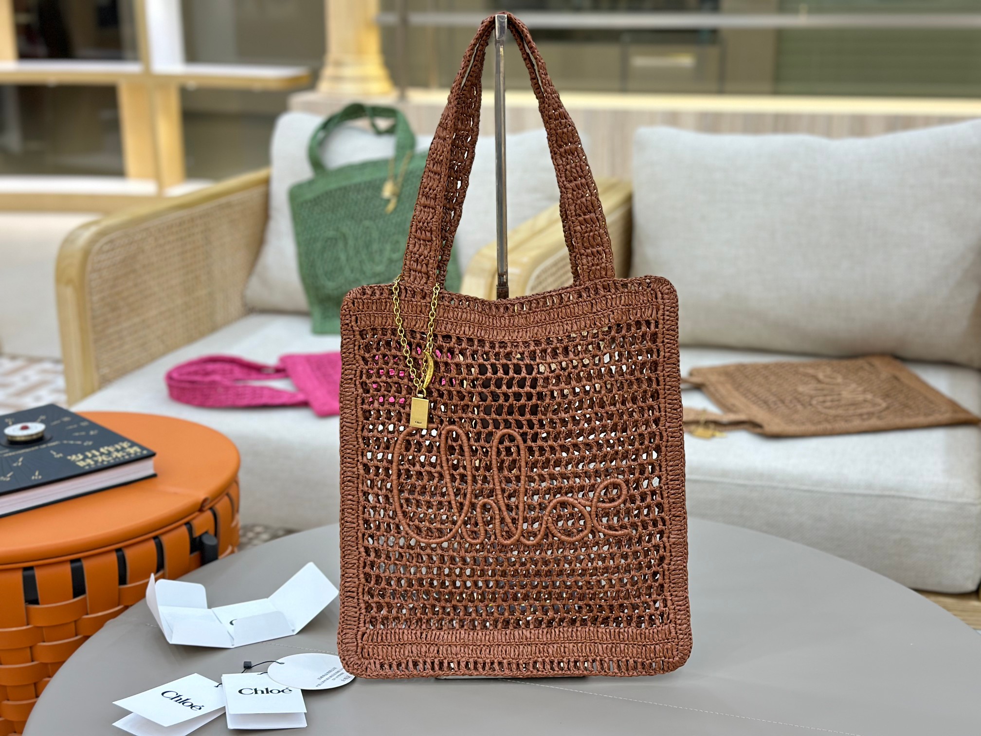 Chloé 25S Summer Banana Tote-37*33CM