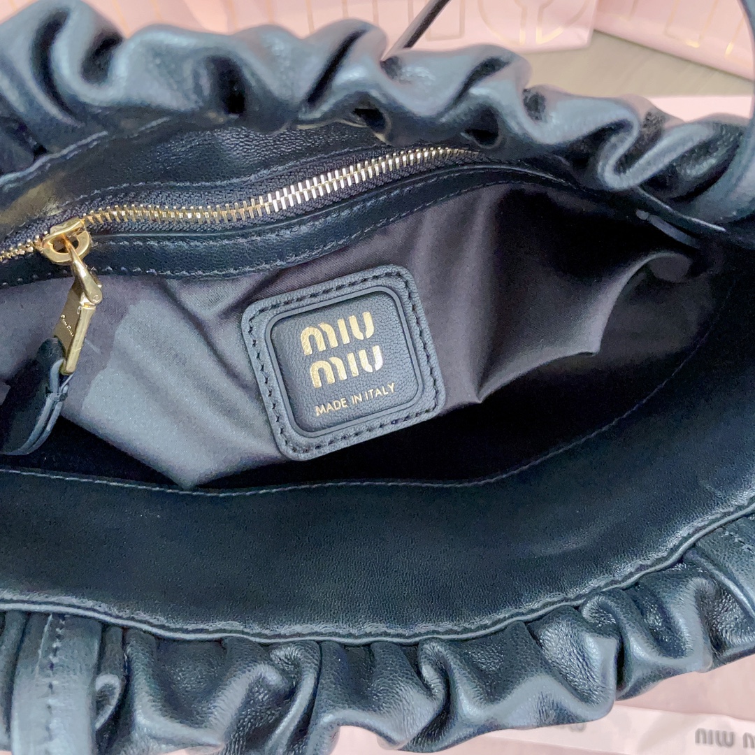 Miu Miu Joie Leather Bag--28 X31CM