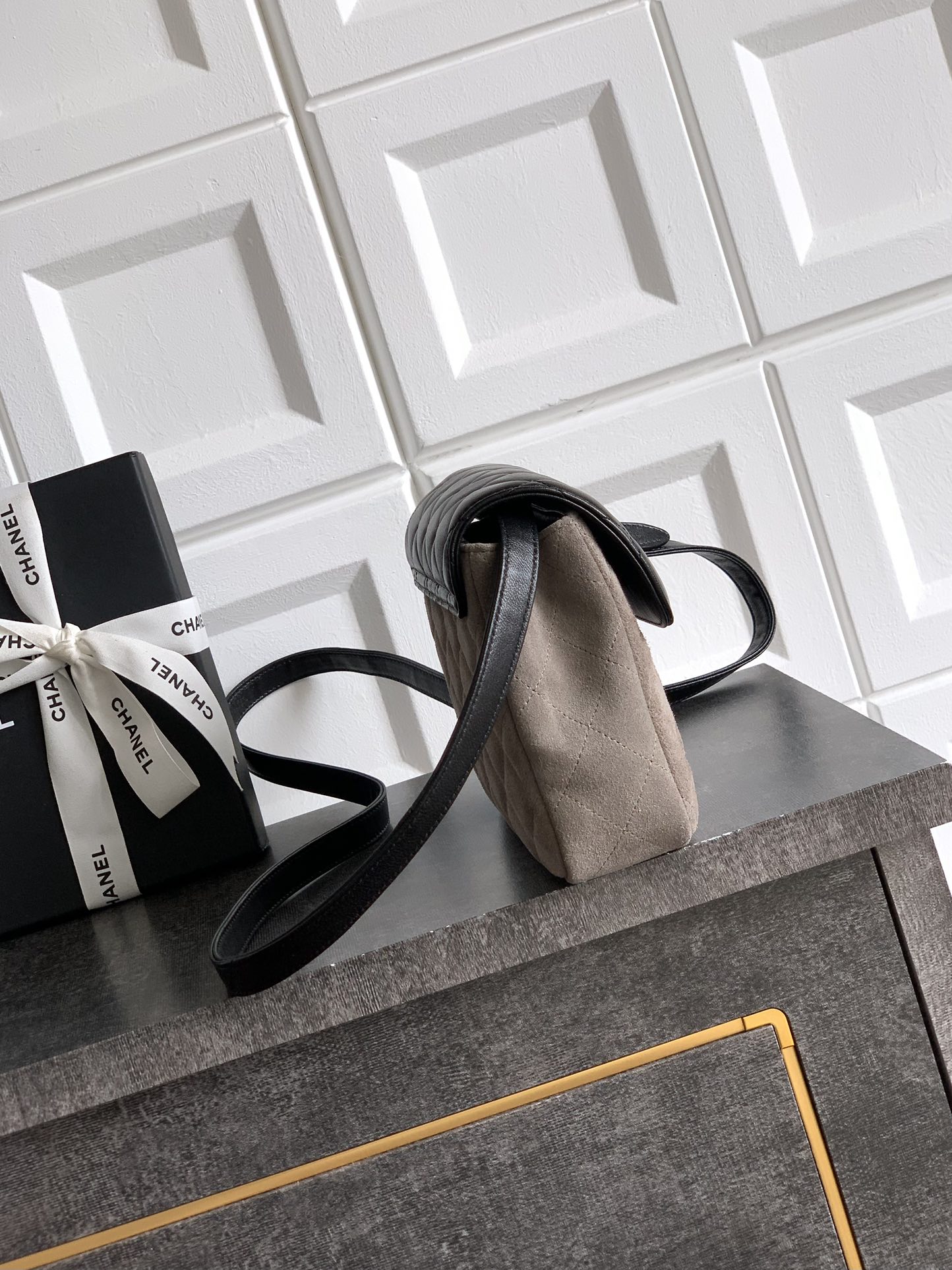 Ch@nel Flap Bag-14.5 X 18 X 6.5CM