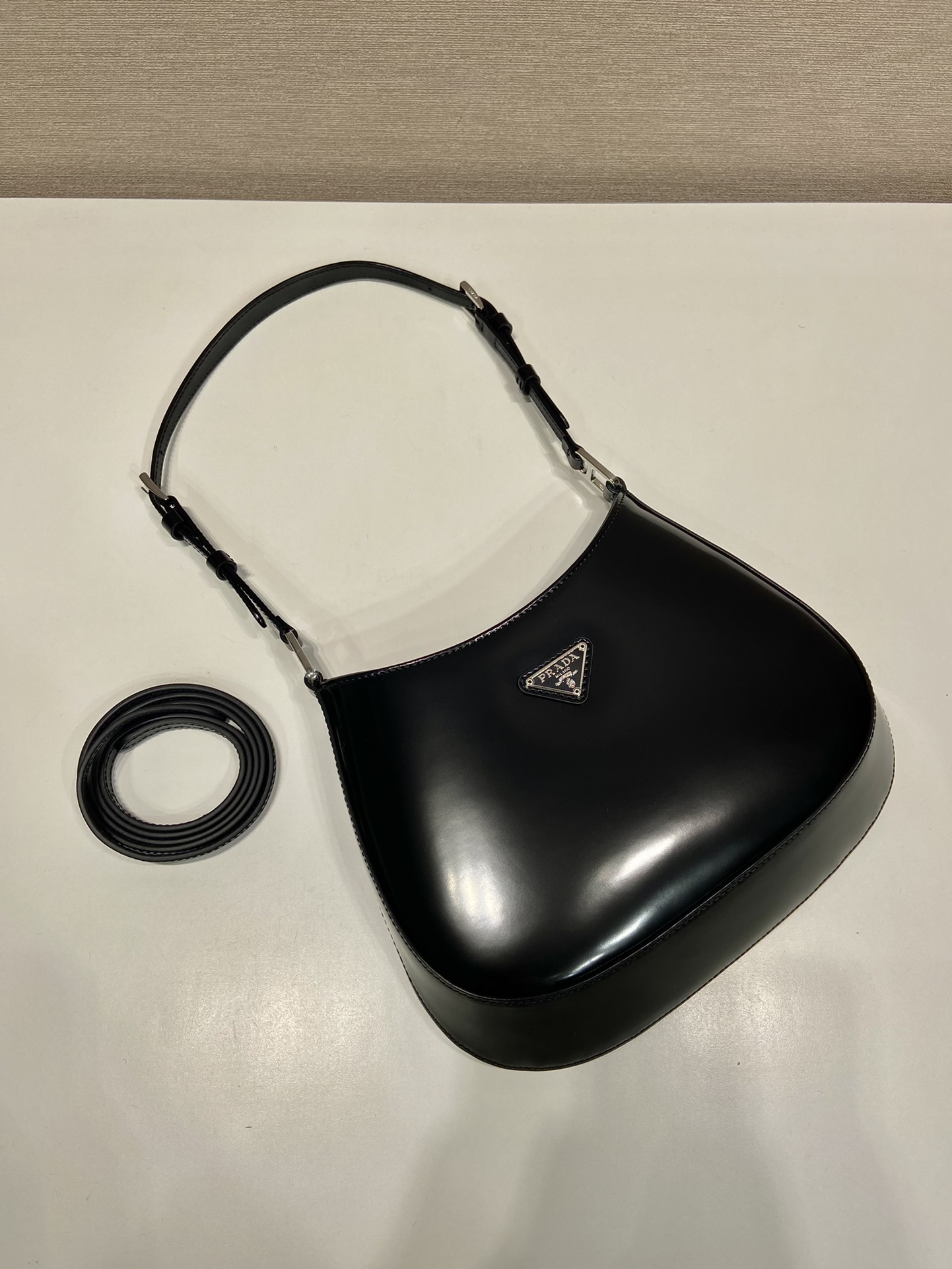Prada Cleo 1BC169 Shoulder Bag-22*18.5*4.5CM