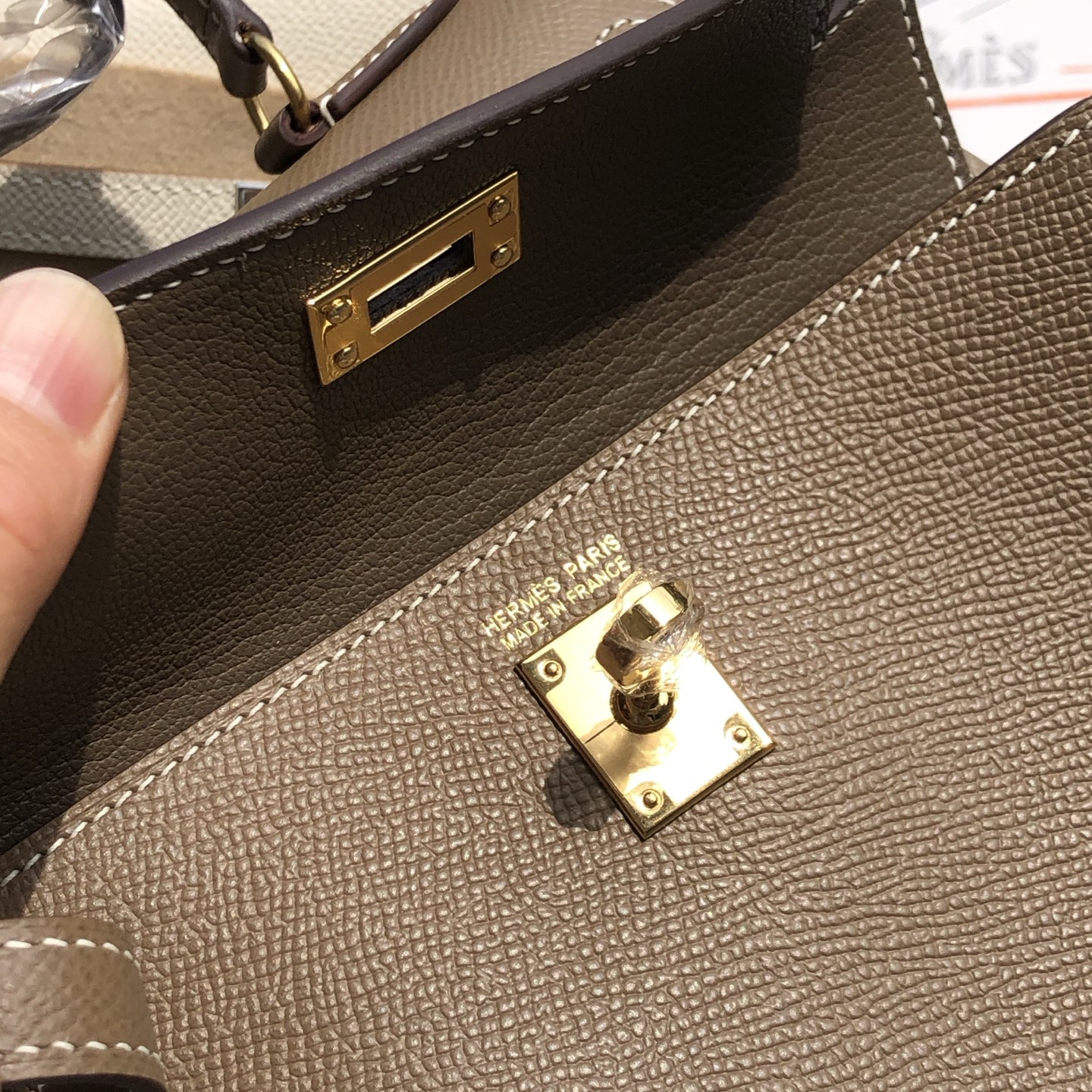 Hermes Kelly Desordre 20cm Epsom