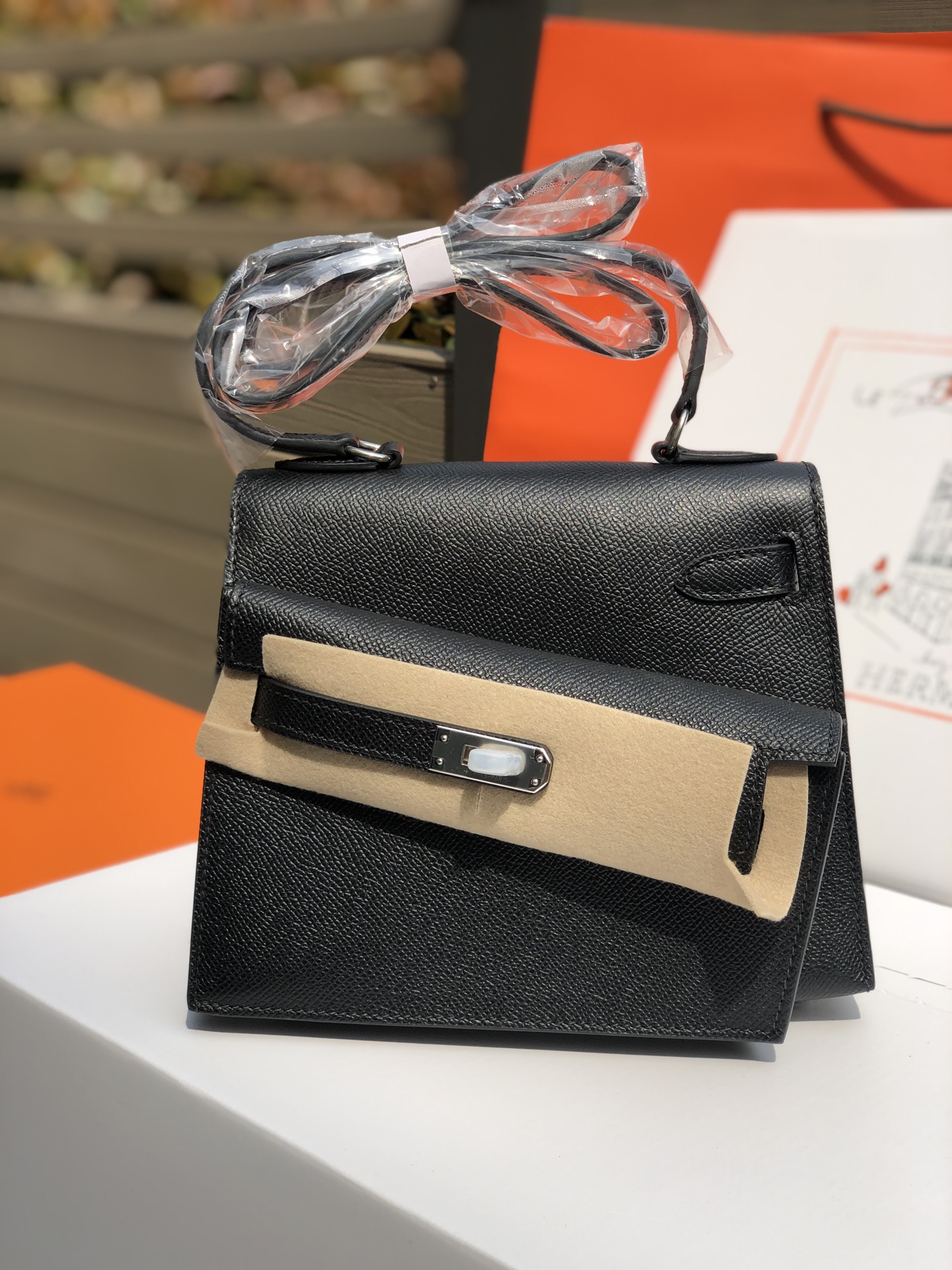 Hermes Kelly Desordre 20cm Epsom