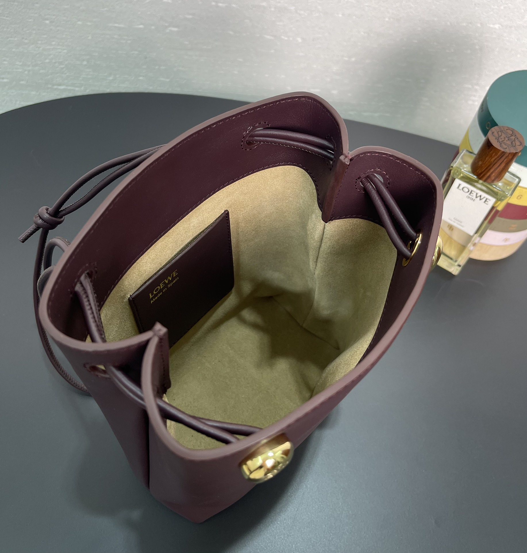 Lowee Pebble Pouch Bag-17*7*21.5CM