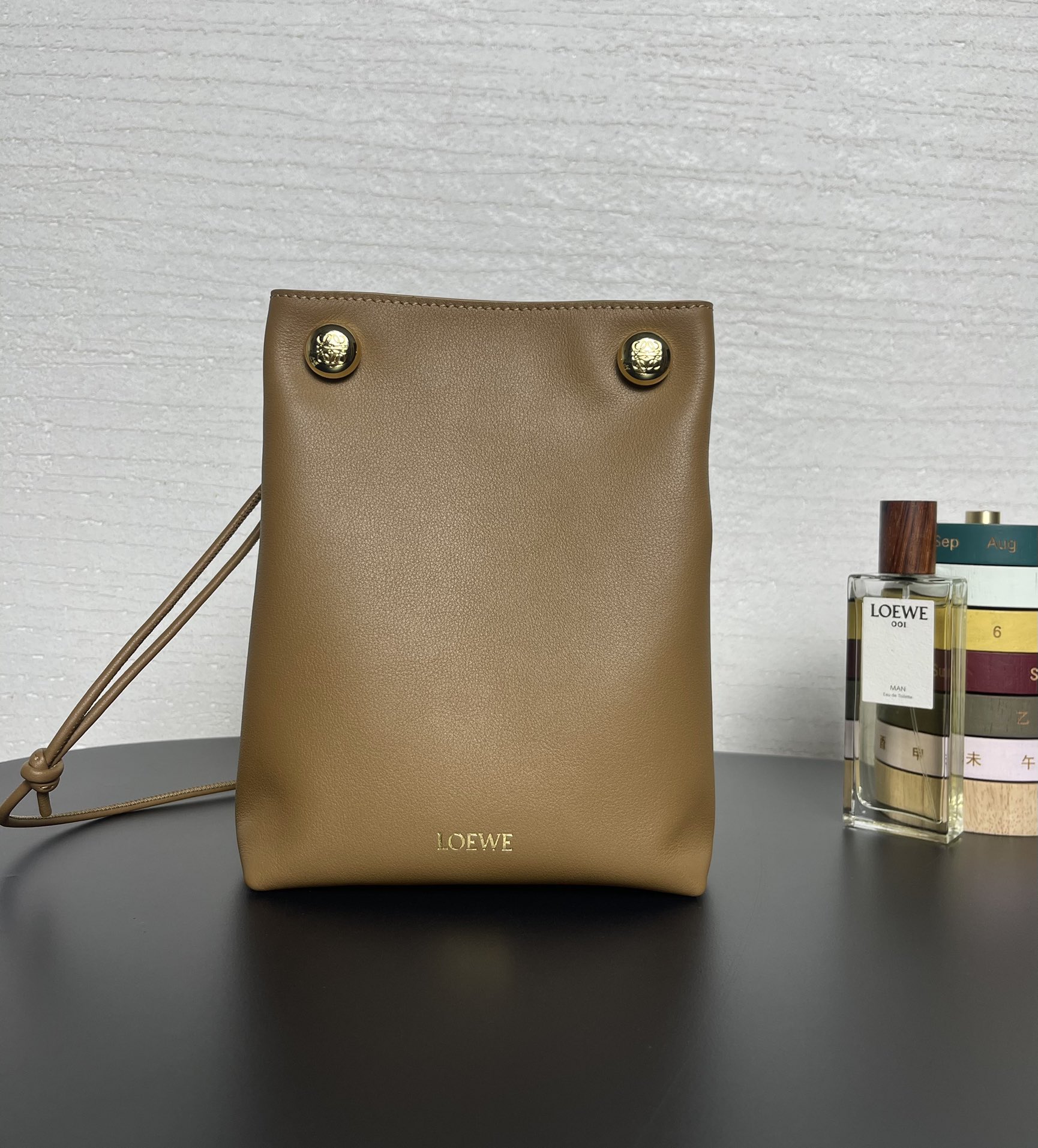 Lowee Pebble Pouch Bag-17*7*21.5CM
