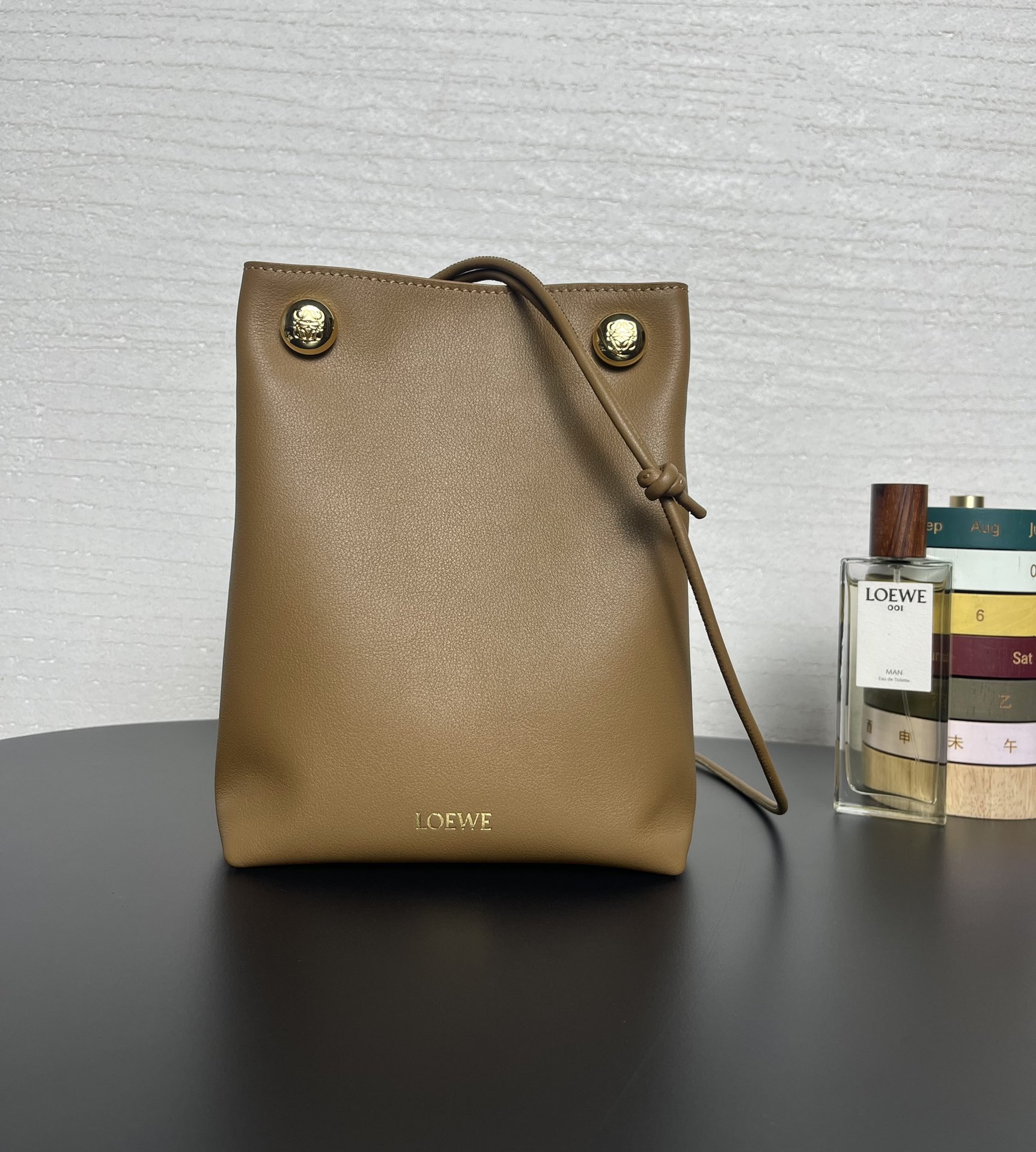 Lowee Pebble Pouch Bag-17*7*21.5CM