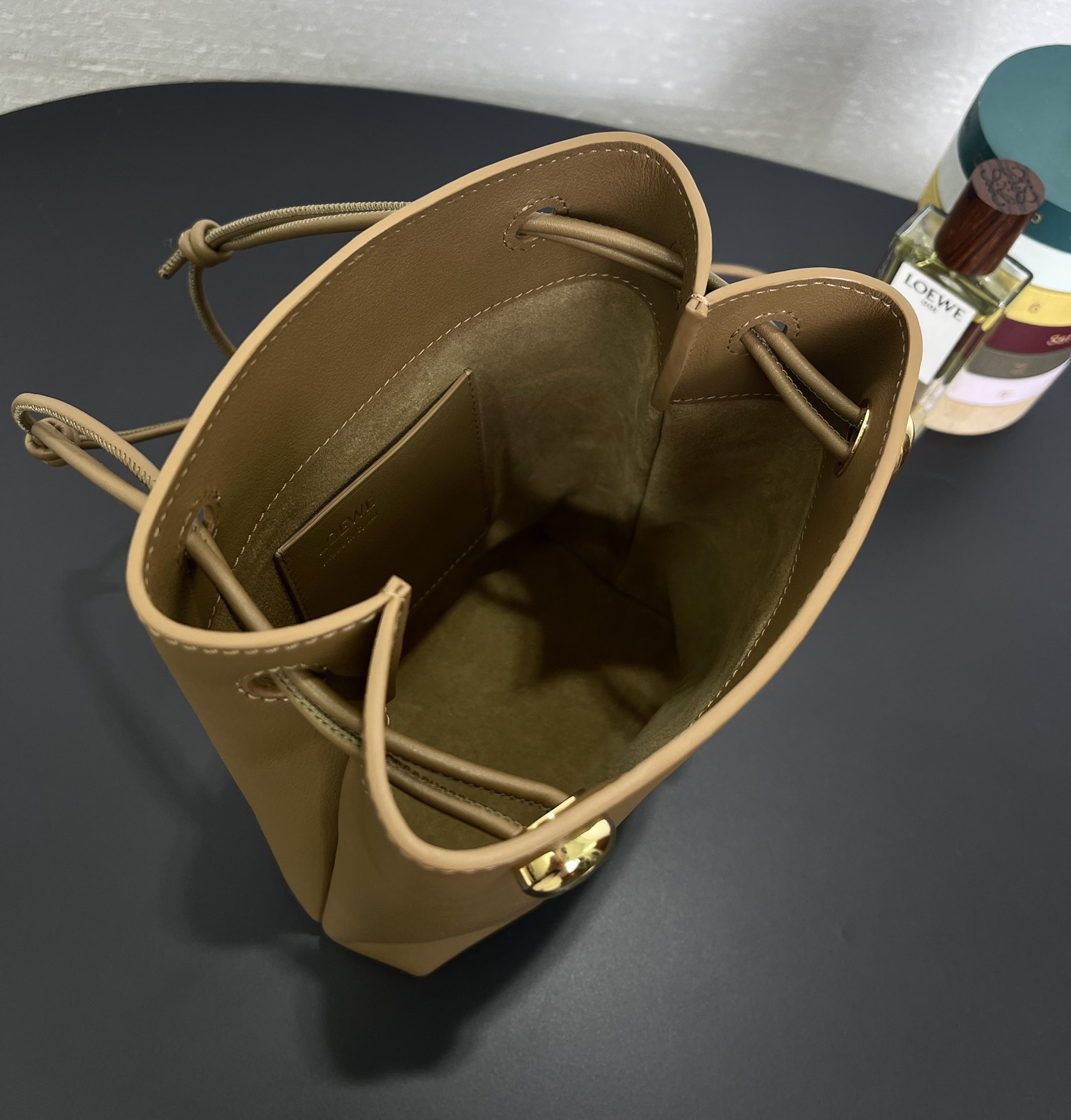 Lowee Pebble Pouch Bag-17*7*21.5CM