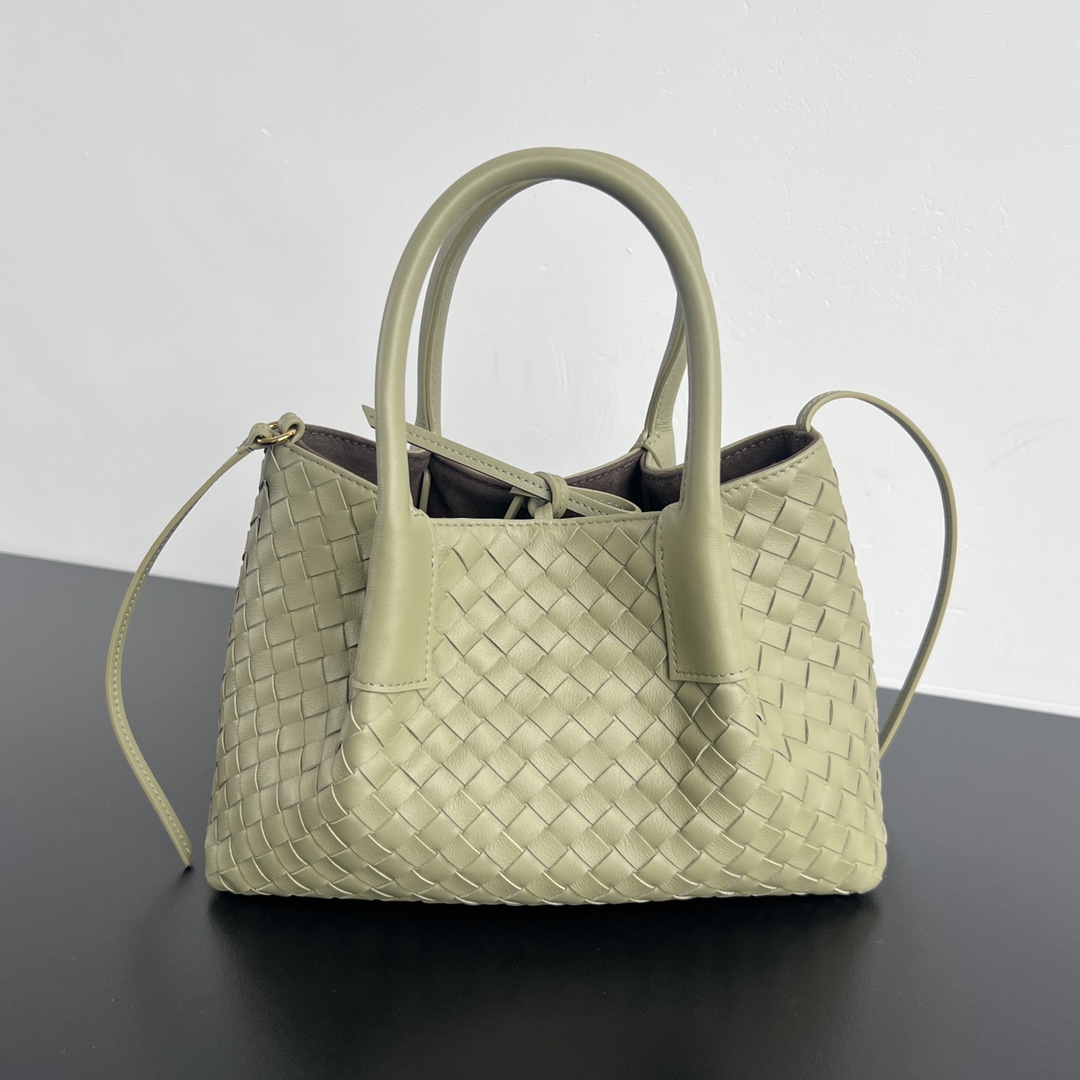 Bottega Veneta Burgundy Pinacoteca Reversible Tote -24*15*12CM