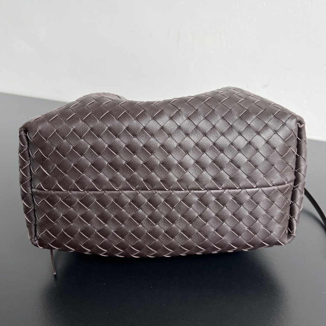 Bottega Veneta Burgundy Pinacoteca Reversible Tote -24*15*12CM