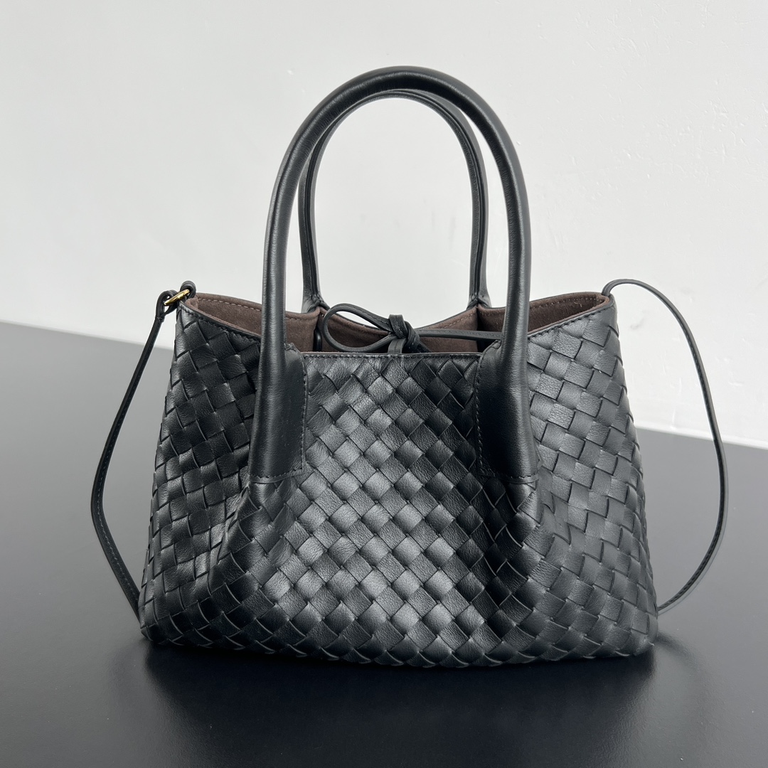 Bottega Veneta Burgundy Pinacoteca Reversible Tote -24*15*12CM